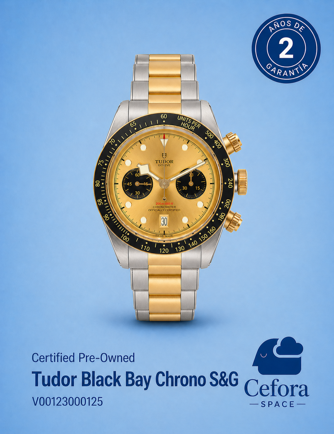Tudor Pre-Owned Tudor Black Bay Chrono