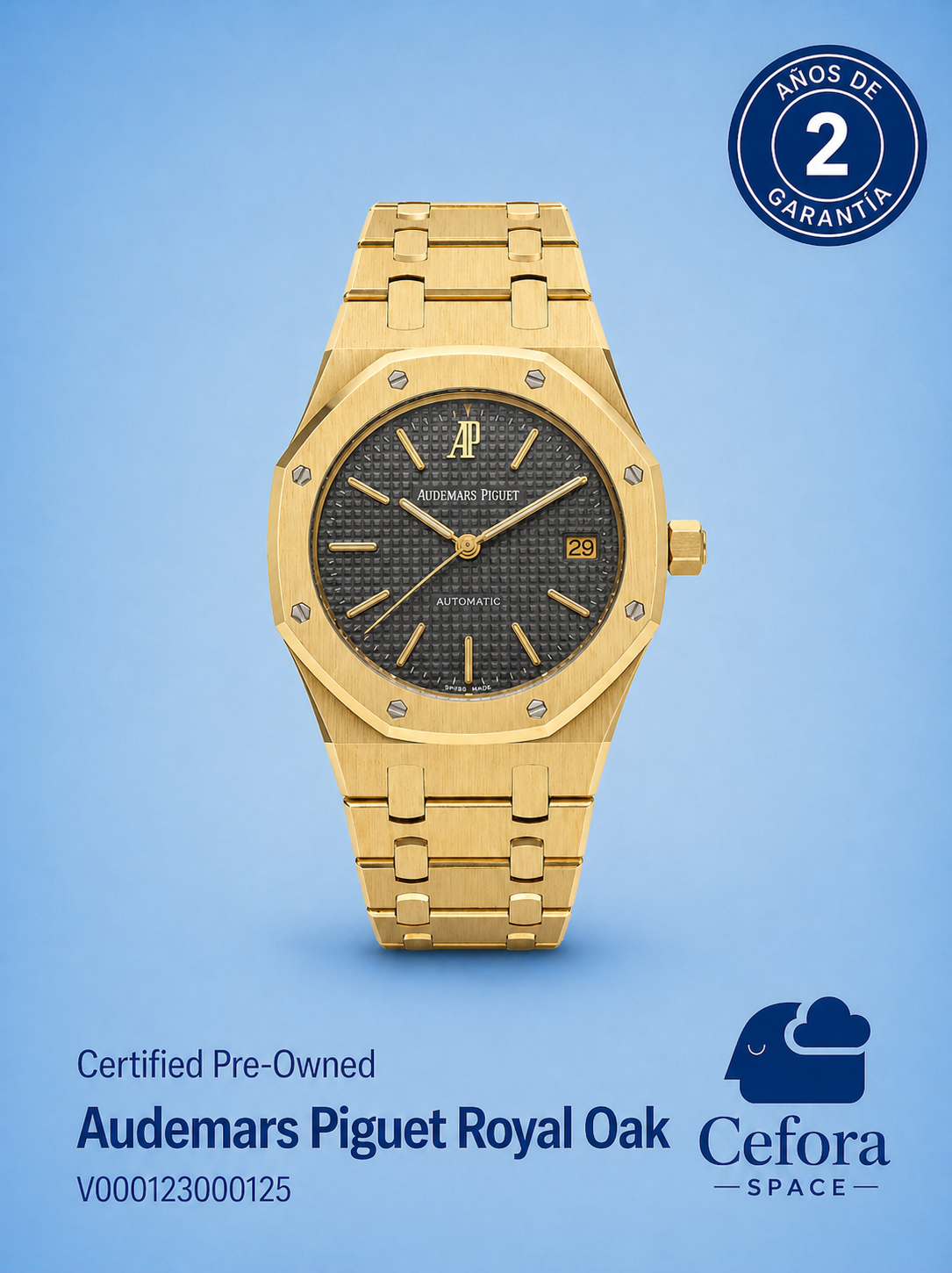 Audemars Piguet Pre-Owned Audemars Piguet Royal Oak "Mini-jumbo"