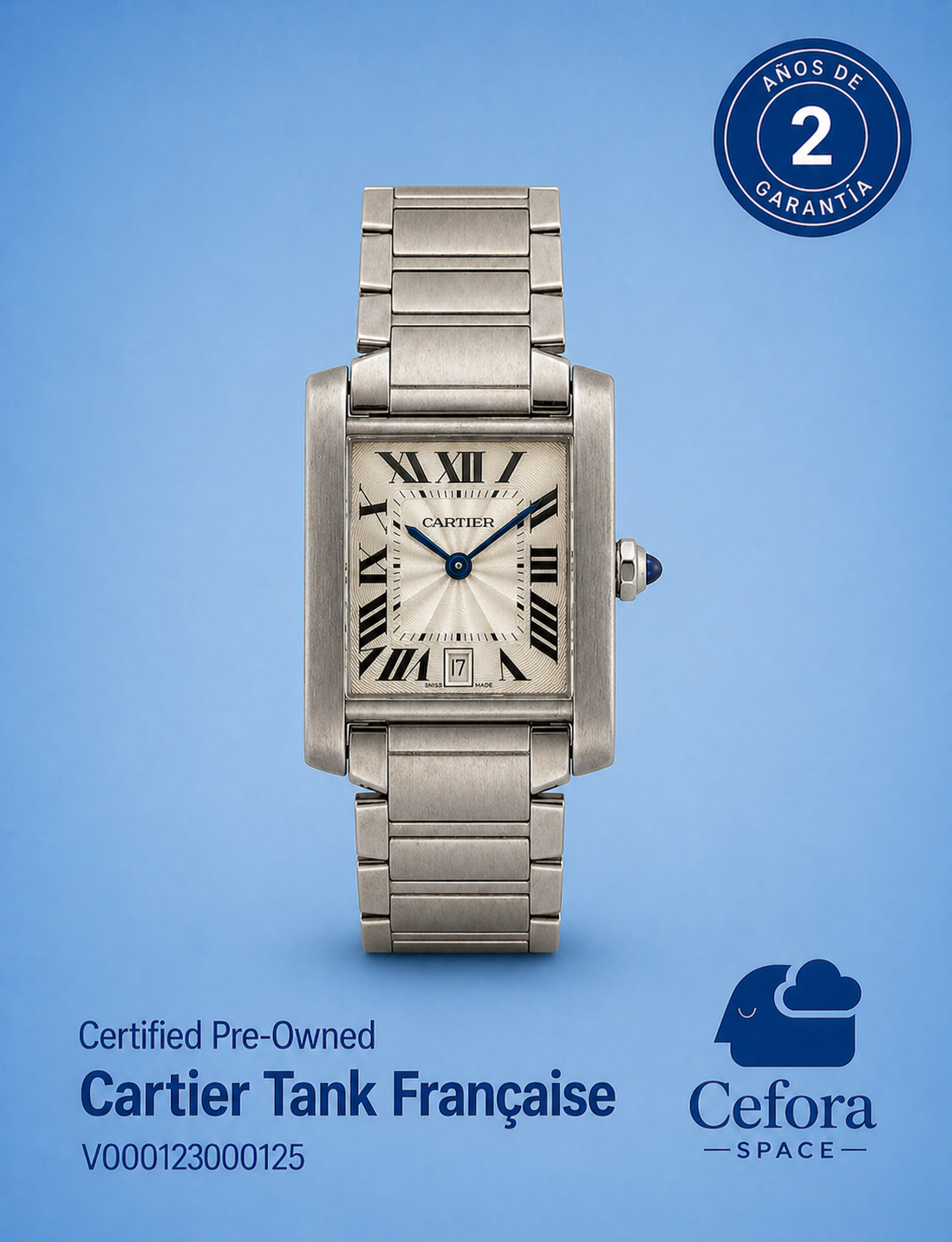 Cartier Pre-Owned Cartier Tank Française