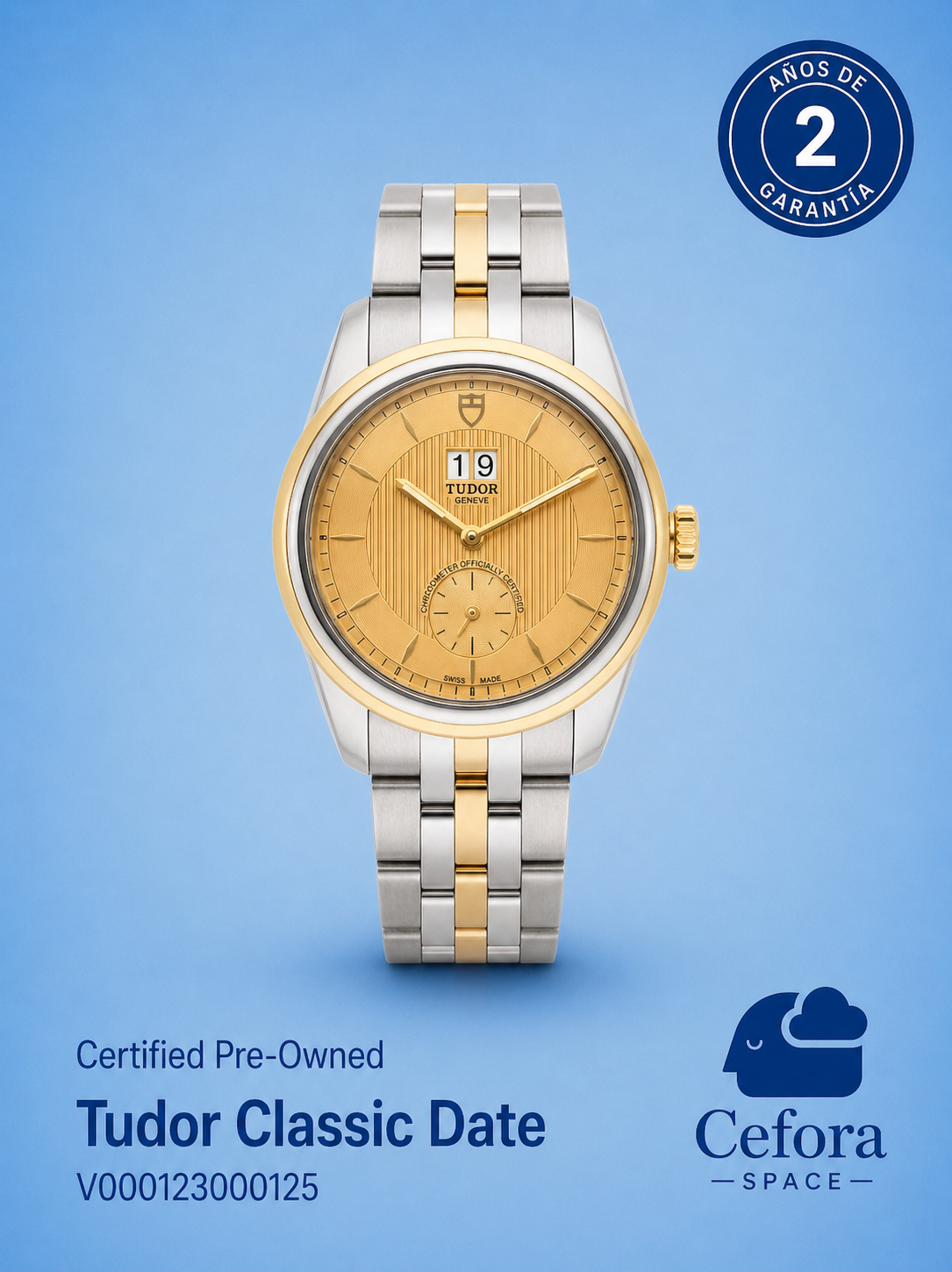 Tudor Pre-Owned Tudor Glamour