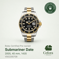 Rolex Certified Pre-owned Sea-Dweller 2023, 43 mm, Rolesor amarillo V002200665
