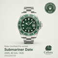Rolex Certified Pre-owned Submariner Date 2018, 40 mm, Acero V002200242