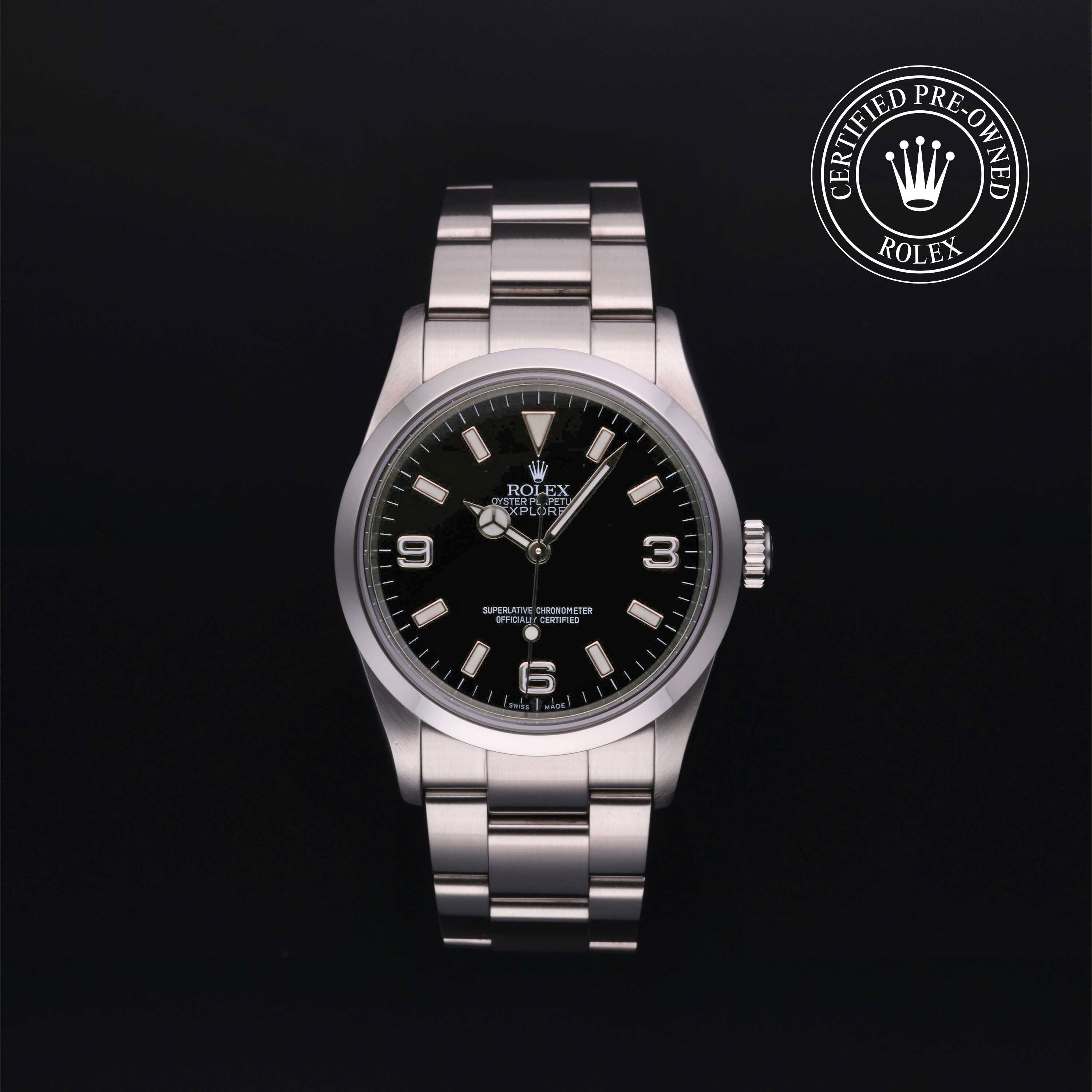 Rolex Certified Pre-owned Explorer 36 2006, 36 mm, Acero Oystersteel V002200573