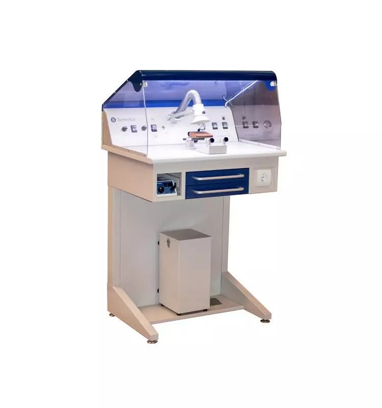 ESTACION TRABAJO TECHNOFLUX P/PULIR C LUZ, ASP. Y MICROMOTOR SMT