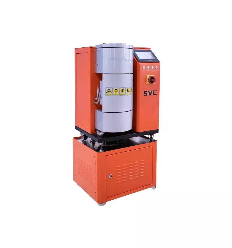 FUNDIDORA INDUCCION PARA MICROFUSION AL VACIO YIHUI MOD. SVC MINI 1 Kg.