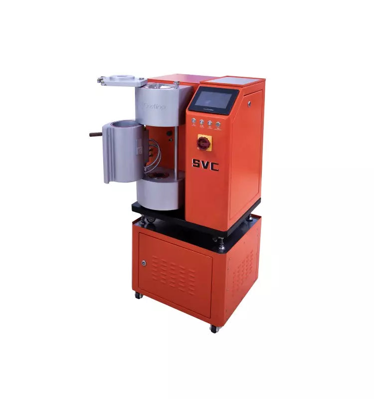 FUNDIDORA INDUCCION PARA MICROFUSION AL VACIO YIHUI MOD. SVC MINI 1 Kg.