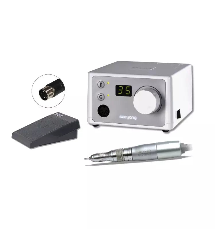 MICROMOTOR MARATHON K35 (BLANCO) ESCOBILLAS PM SH30N Y PEDAL FS60
