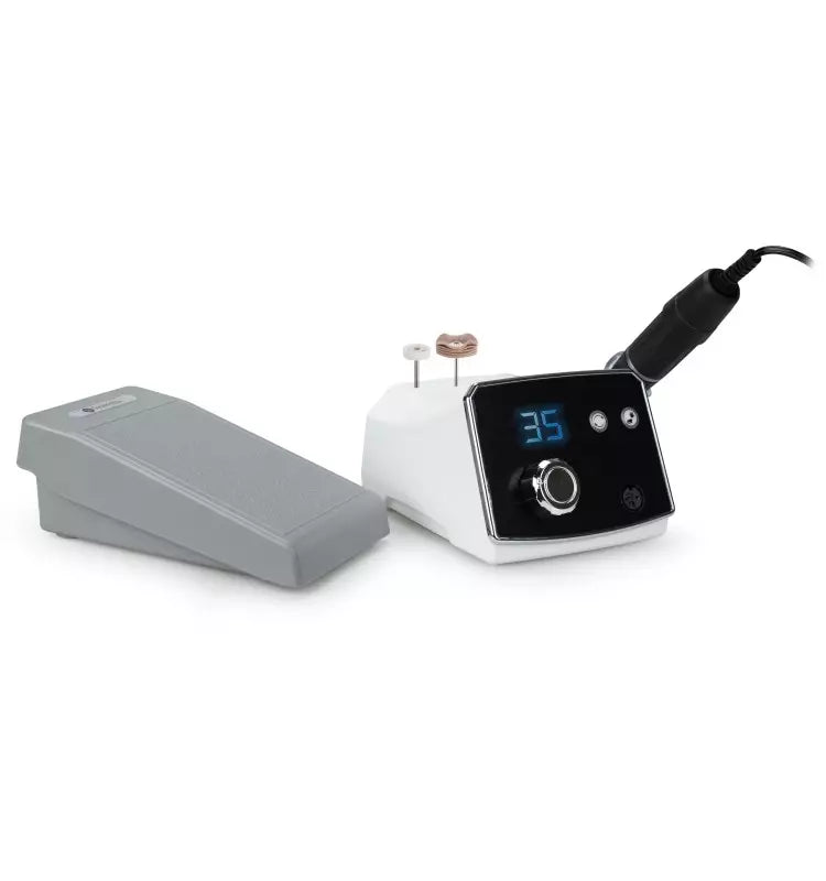 MICROMOTOR TECHNOFLUX HURRICANE 90W ESCOBILLAS 35.000 RPM CON PEDAL REGULADOR (SENSE A3)