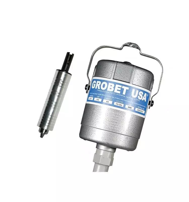MOTOR COLGANTE GROBET 18.000 RPM CON PIEZA DE MANO 0-3,17 34.300X