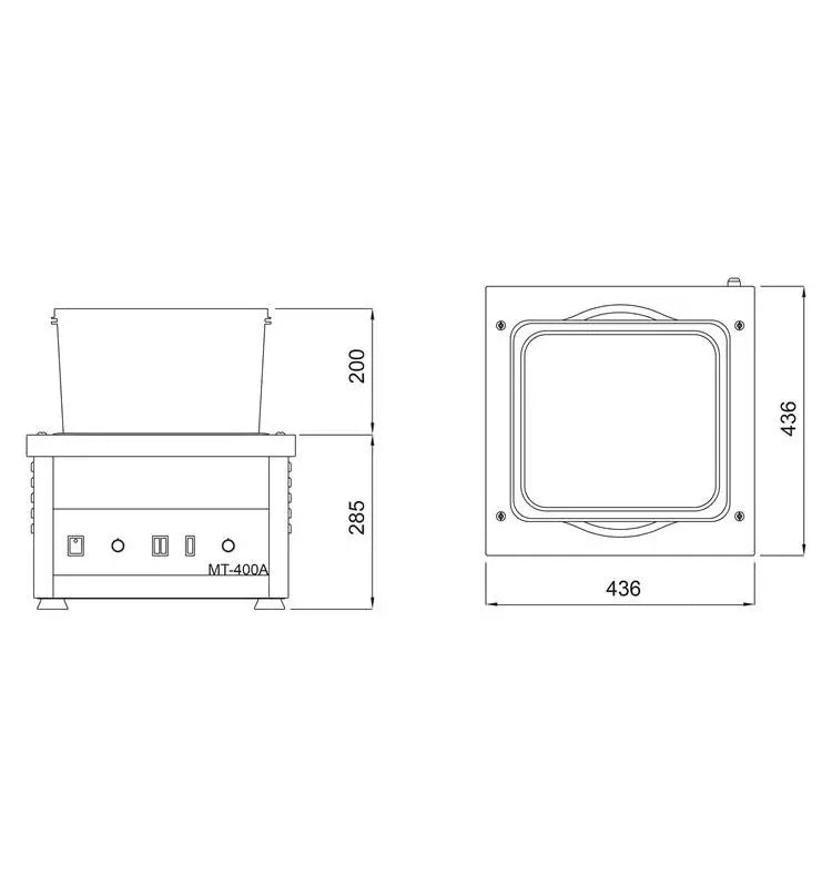 PULIDORA MAG.ESTMON MT-400-A C/REGULADOR Y EXTRACTOR