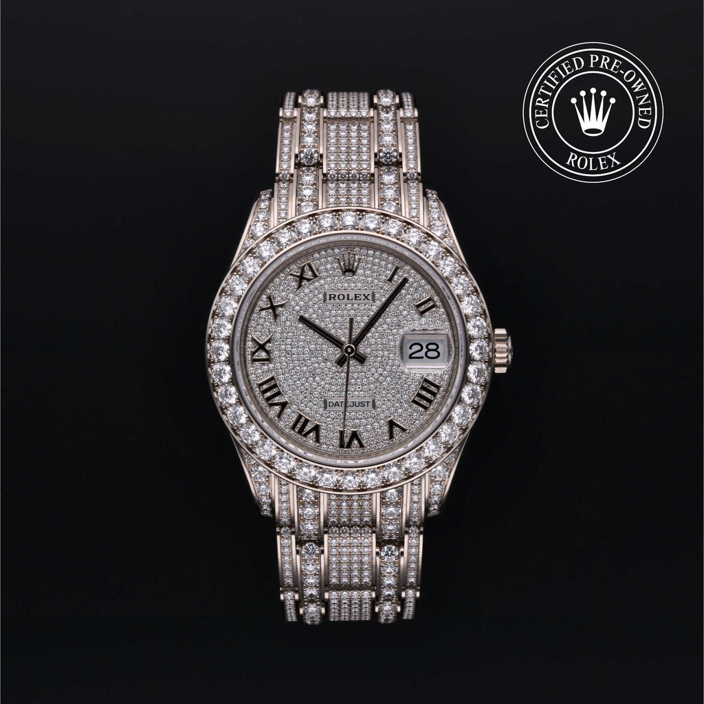 Rolex Certified Pre-owned Pearlmaster 39 2020, 39 mm, Oro blanco V002200011