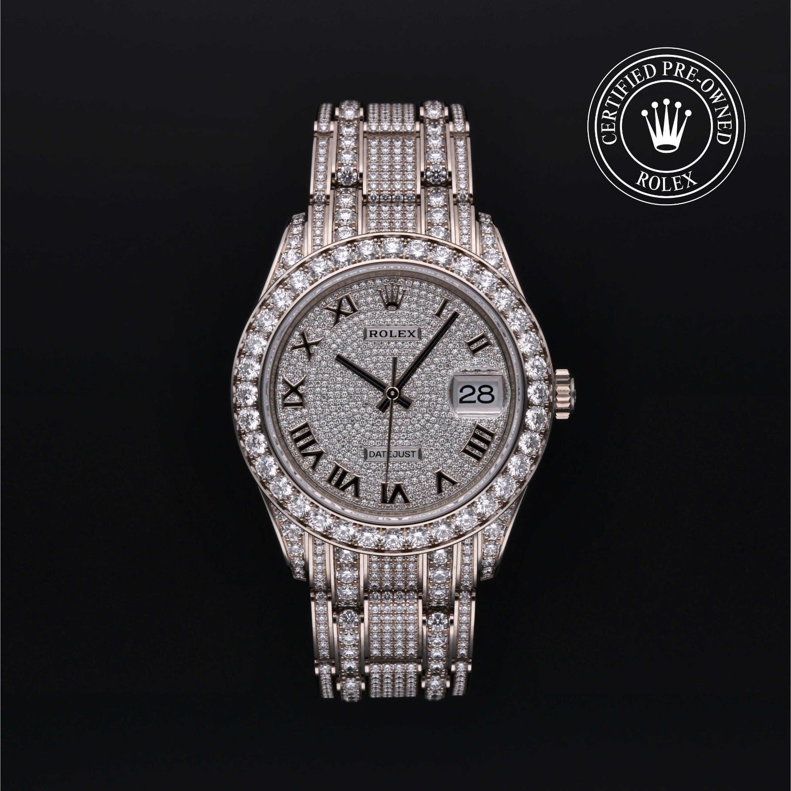 Rolex Certified Pre-owned Pearlmaster 39 2020, 39 mm, Oro blanco V002200011