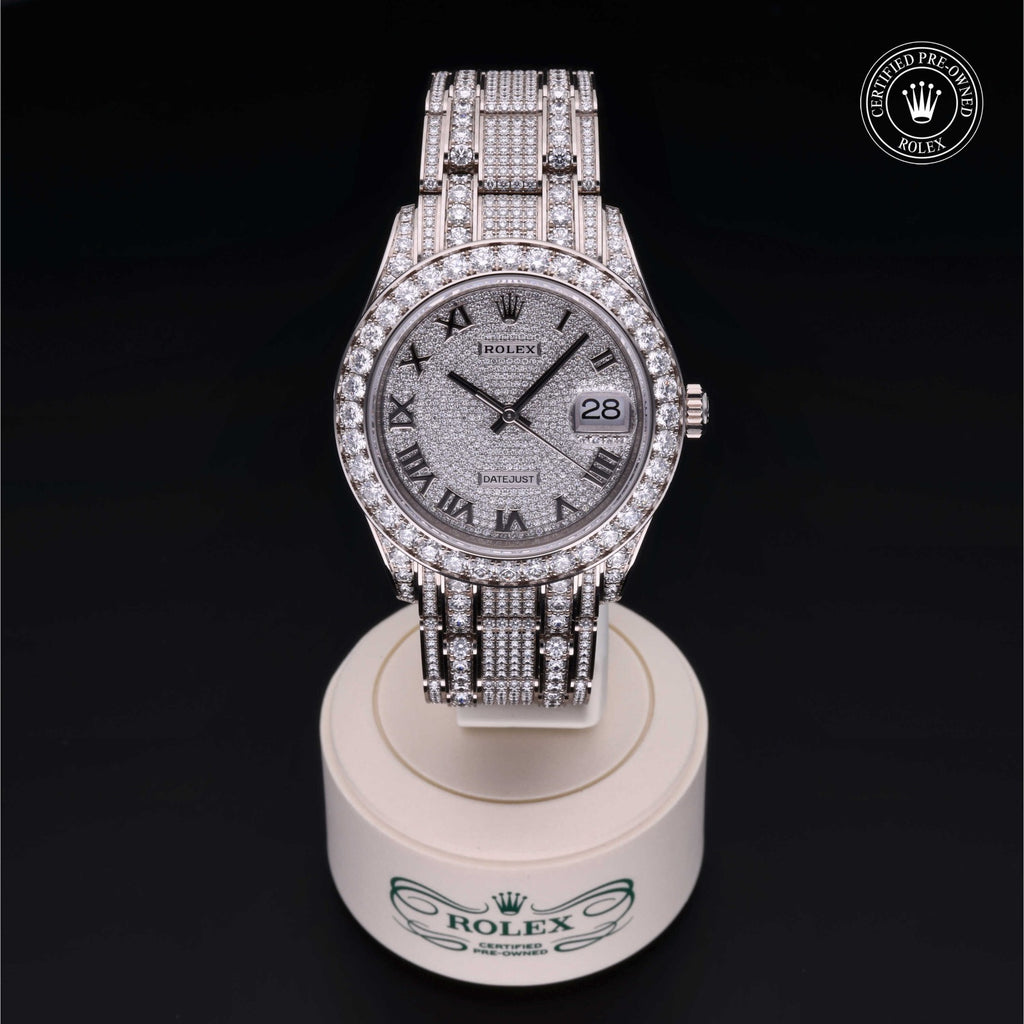 Rolex Certified Pre-owned Pearlmaster 39 2020, 39 mm, Oro blanco V002200011