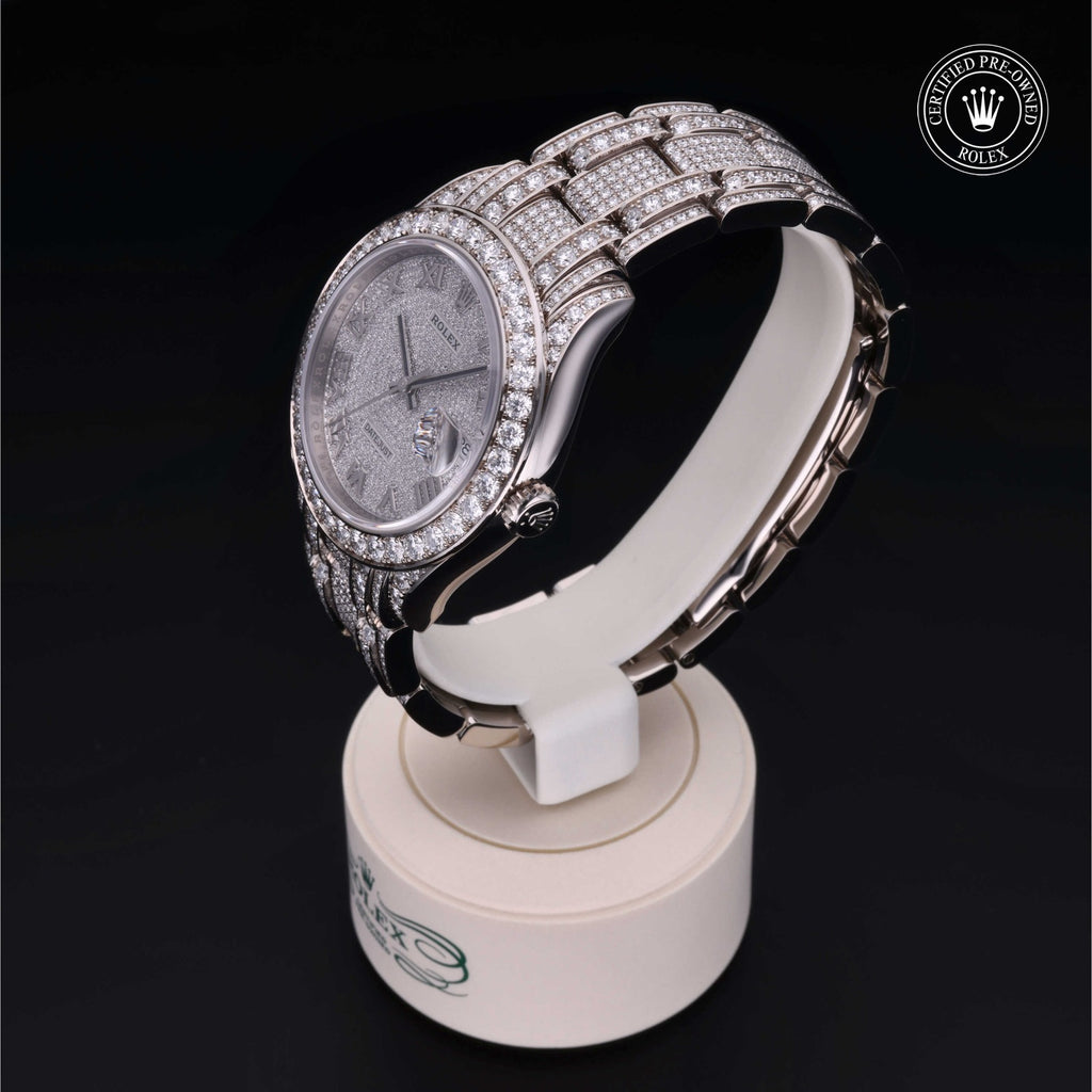 Rolex Certified Pre-owned Pearlmaster 39 2020, 39 mm, Oro blanco V002200011