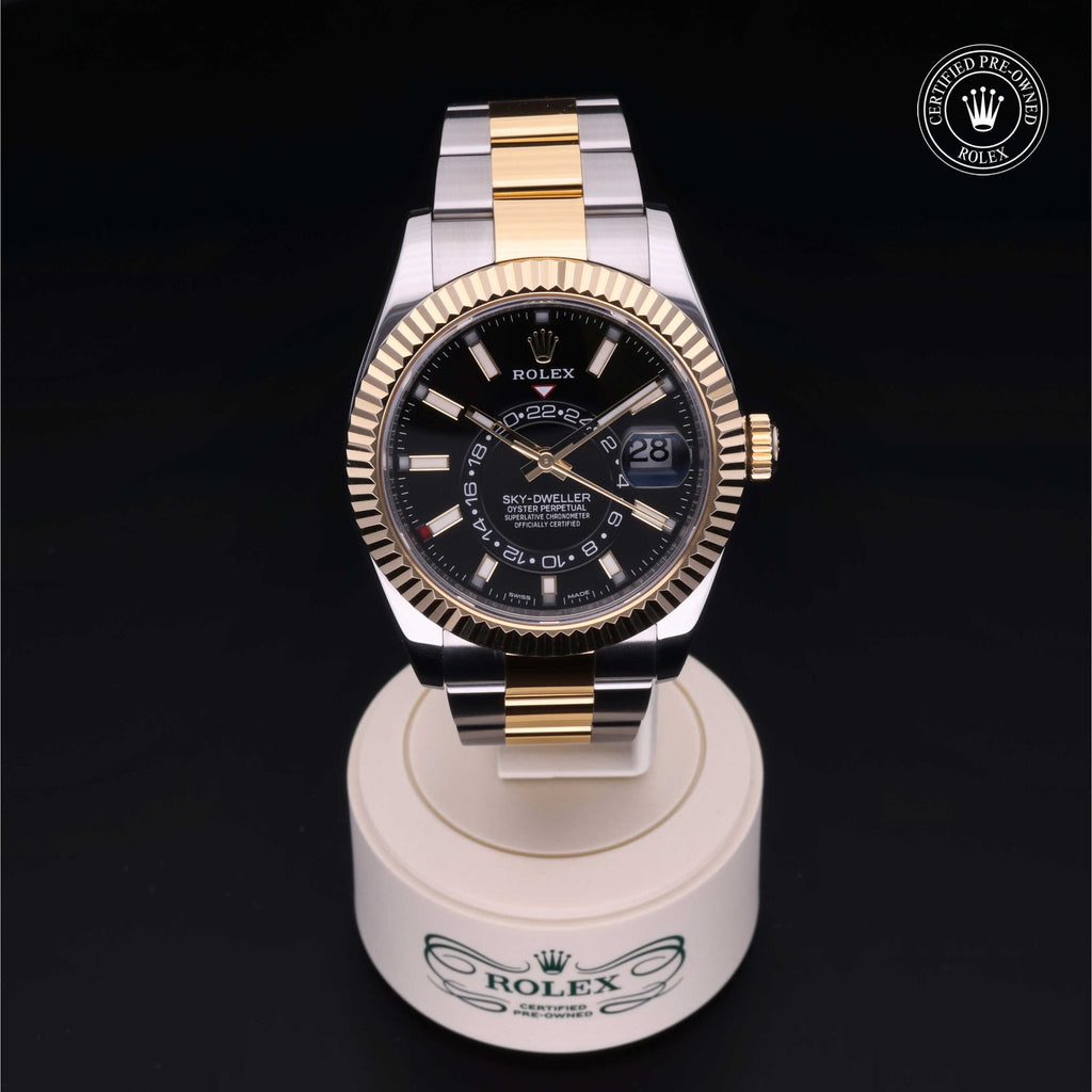 Rolex Certified Pre-owned Sky-Dweller 2018, 42 mm, Oro amarillo V002200239