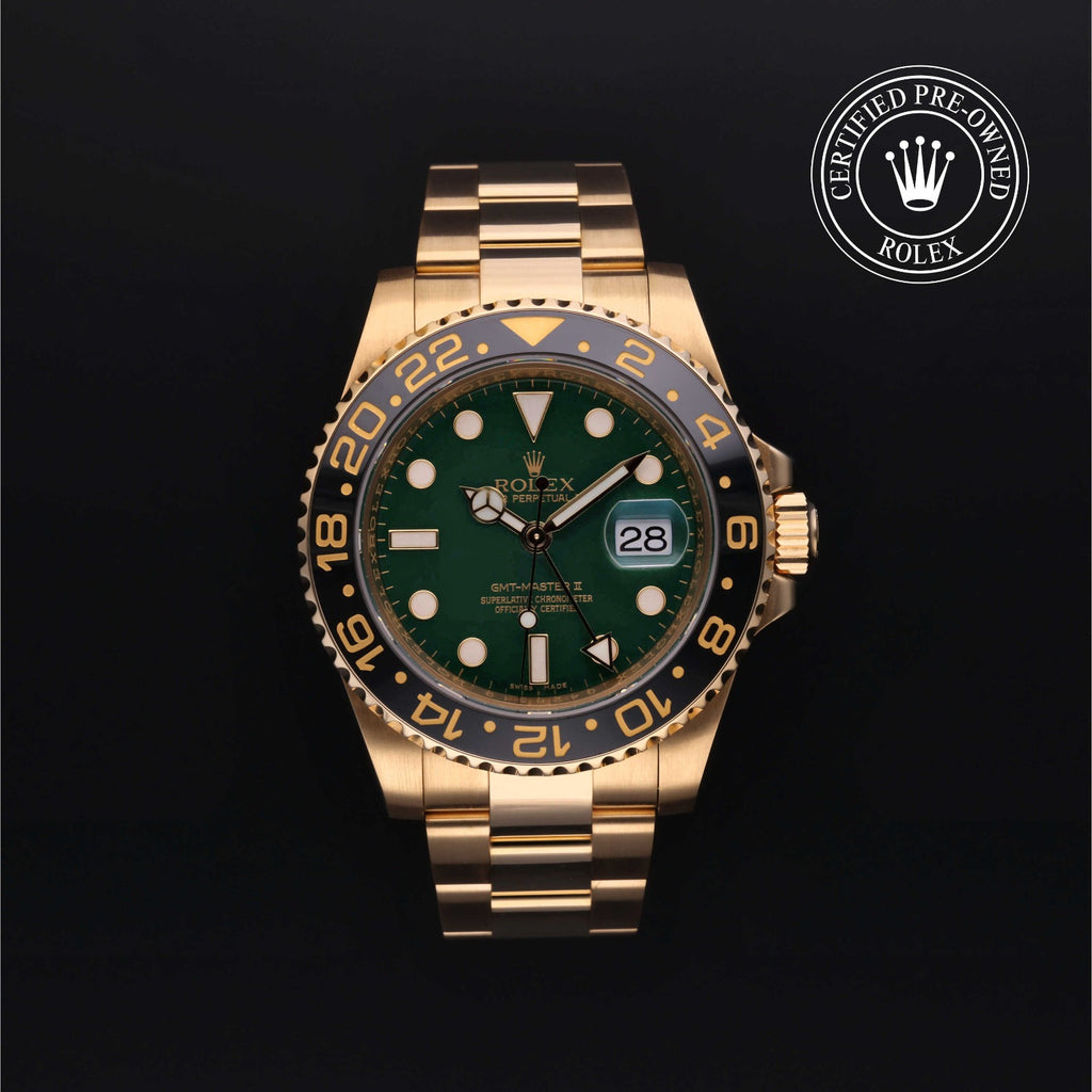 Rolex Certified Pre-owned GMT-Master II 2011, 40 mm, Oro amarillo V002200262