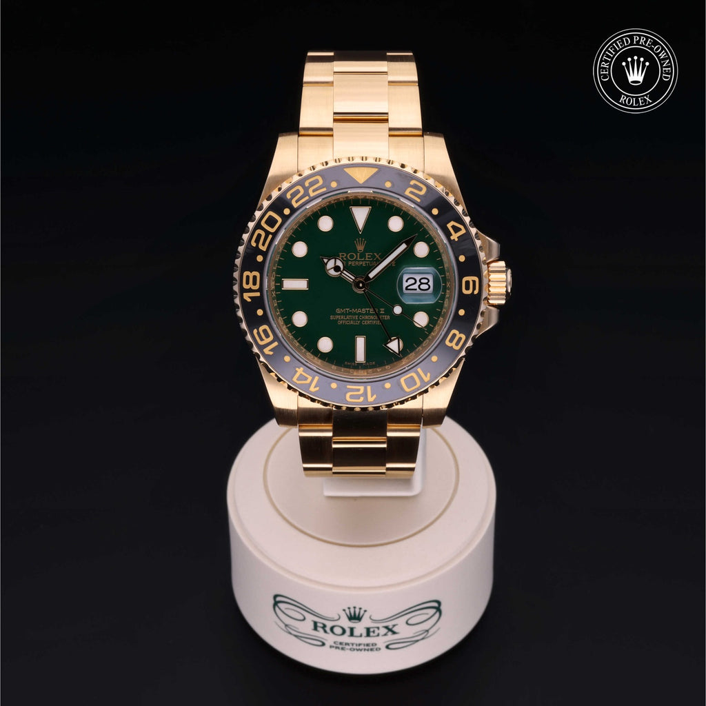 Rolex Certified Pre-owned GMT-Master II 2011, 40 mm, Oro amarillo V002200262