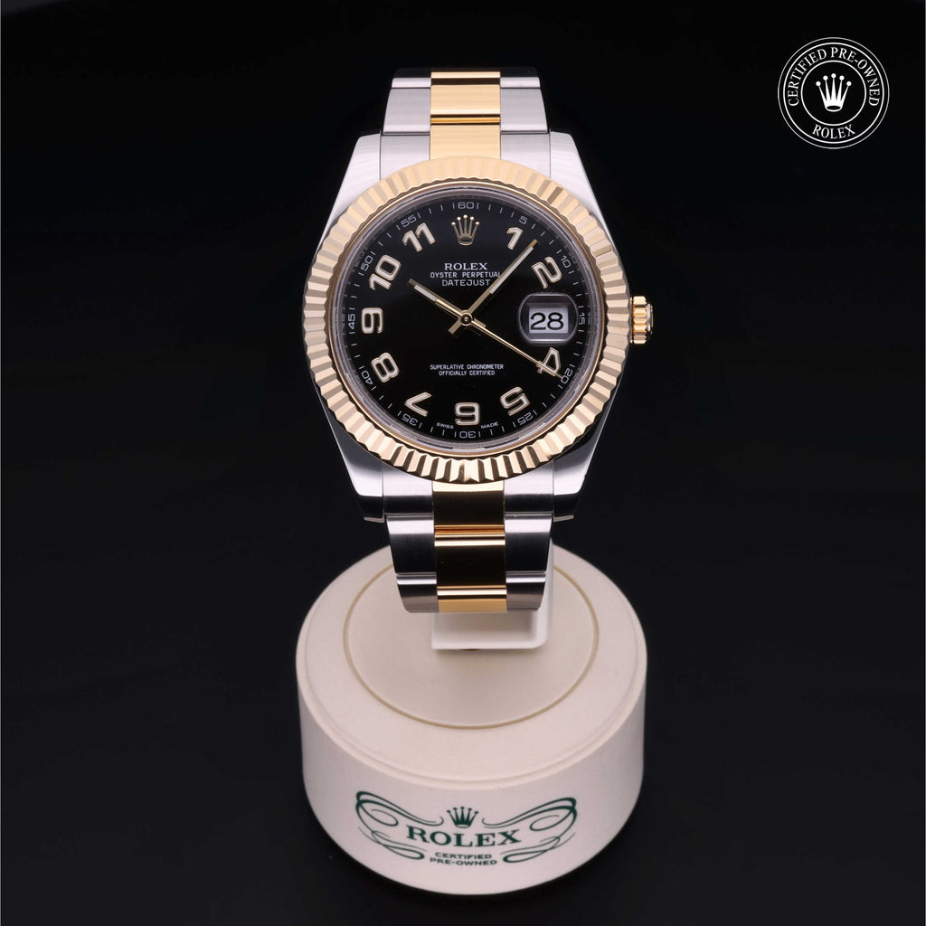 Rolex Certified Pre-owned Datejust II 2009, 41 mm, Rolesor amarillo V002200260
