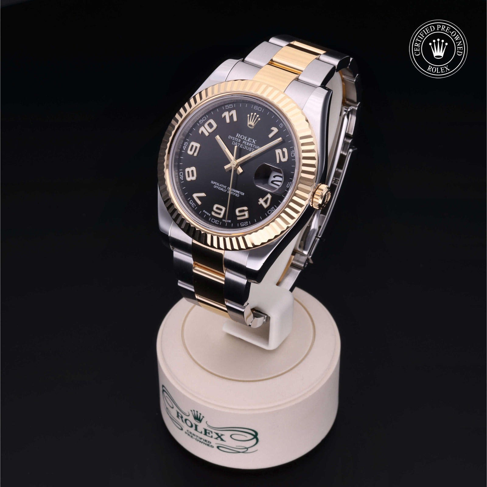 Rolex Certified Pre-owned Datejust II 2009, 41 mm, Rolesor amarillo V002200260