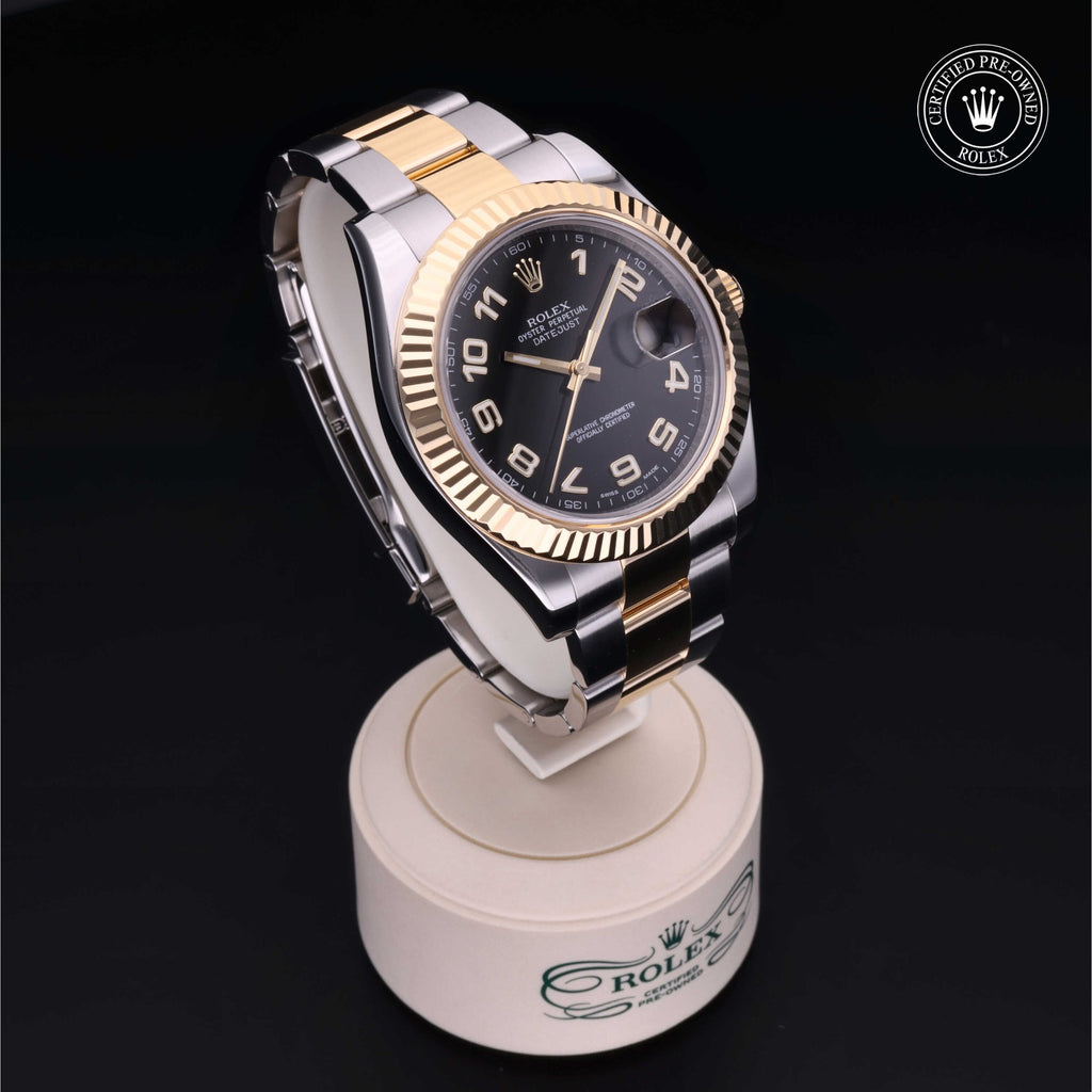 Rolex Certified Pre-owned Datejust II 2009, 41 mm, Rolesor amarillo V002200260