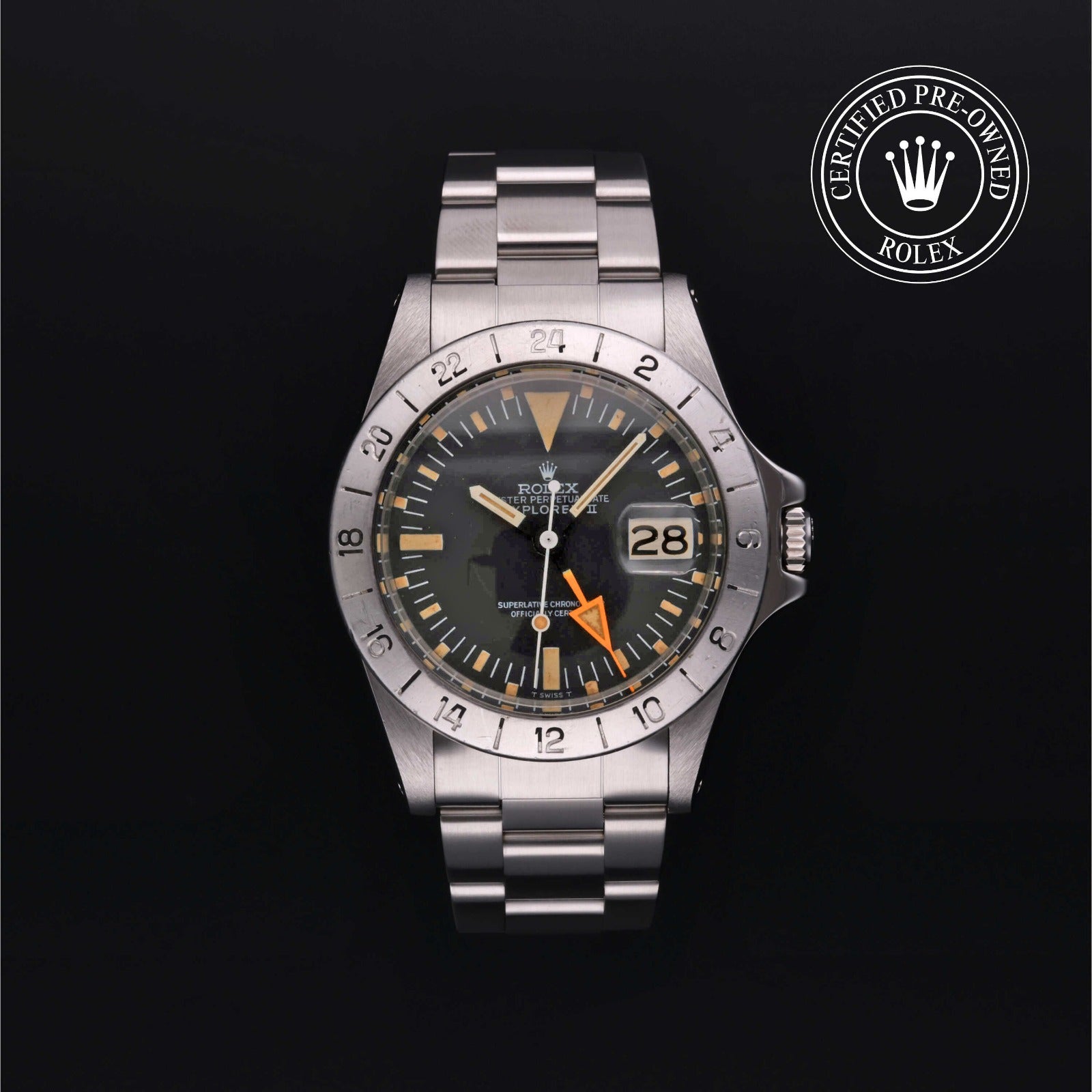 Rolex Certified Pre-owned Explorer II 1975, 40 mm, Acero V002200374