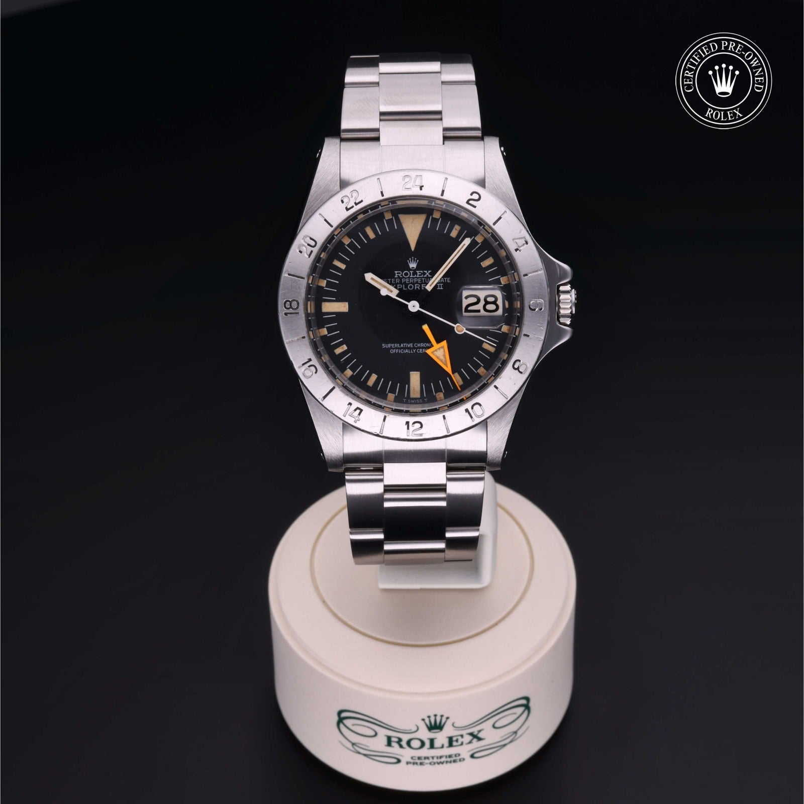 Rolex Certified Pre-owned Explorer II 1975, 40 mm, Acero V002200374