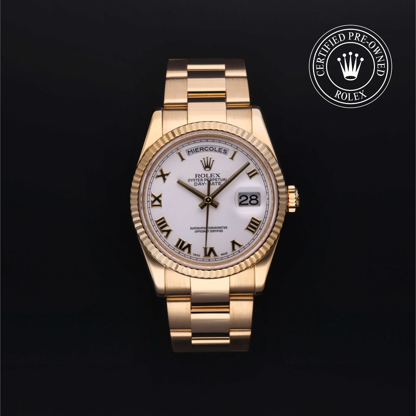 Rolex Certified Pre-owned Day-Date 36 2013, 36 mm, Oro rosa V002200379