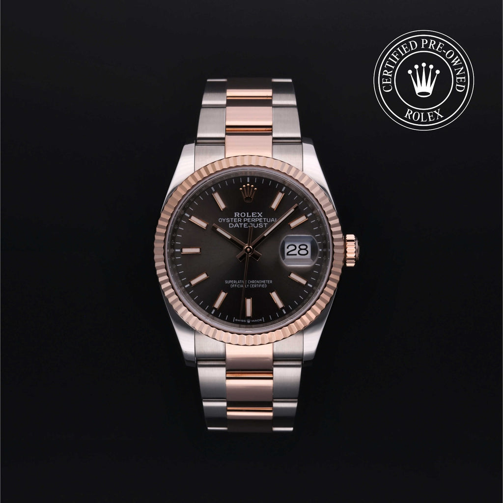 Rolex Certified Pre-owned Datejust 36 2019, 36 mm, Rolesor rosa V002200480