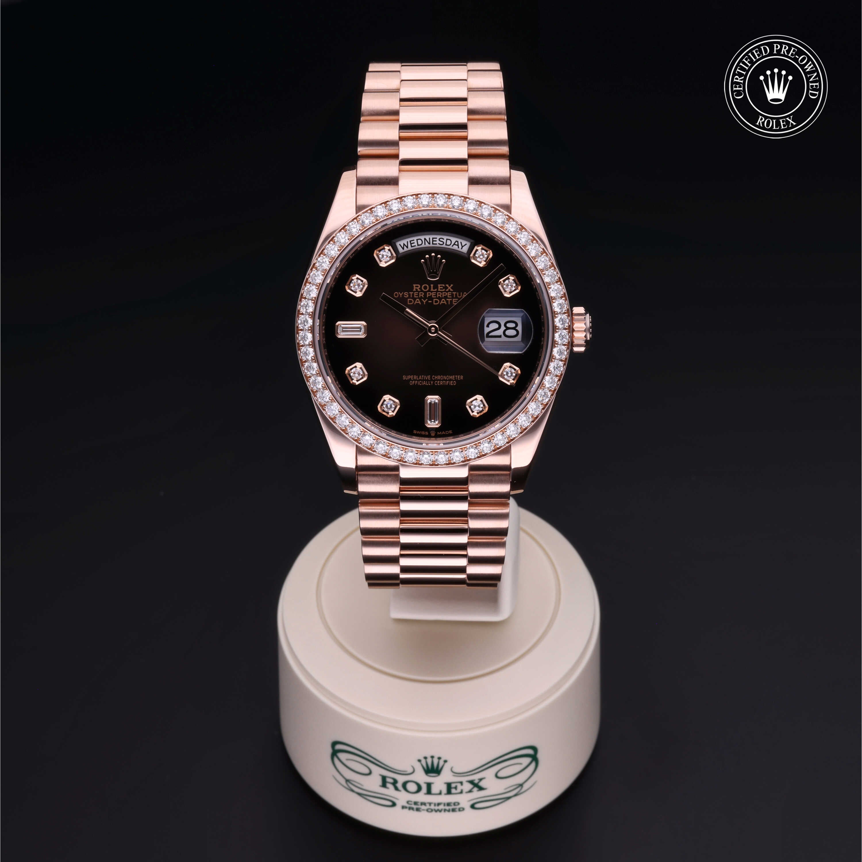 Rolex Certified Pre-owned Day-Date 36 2019, 36 mm, Oro rosa V002200577