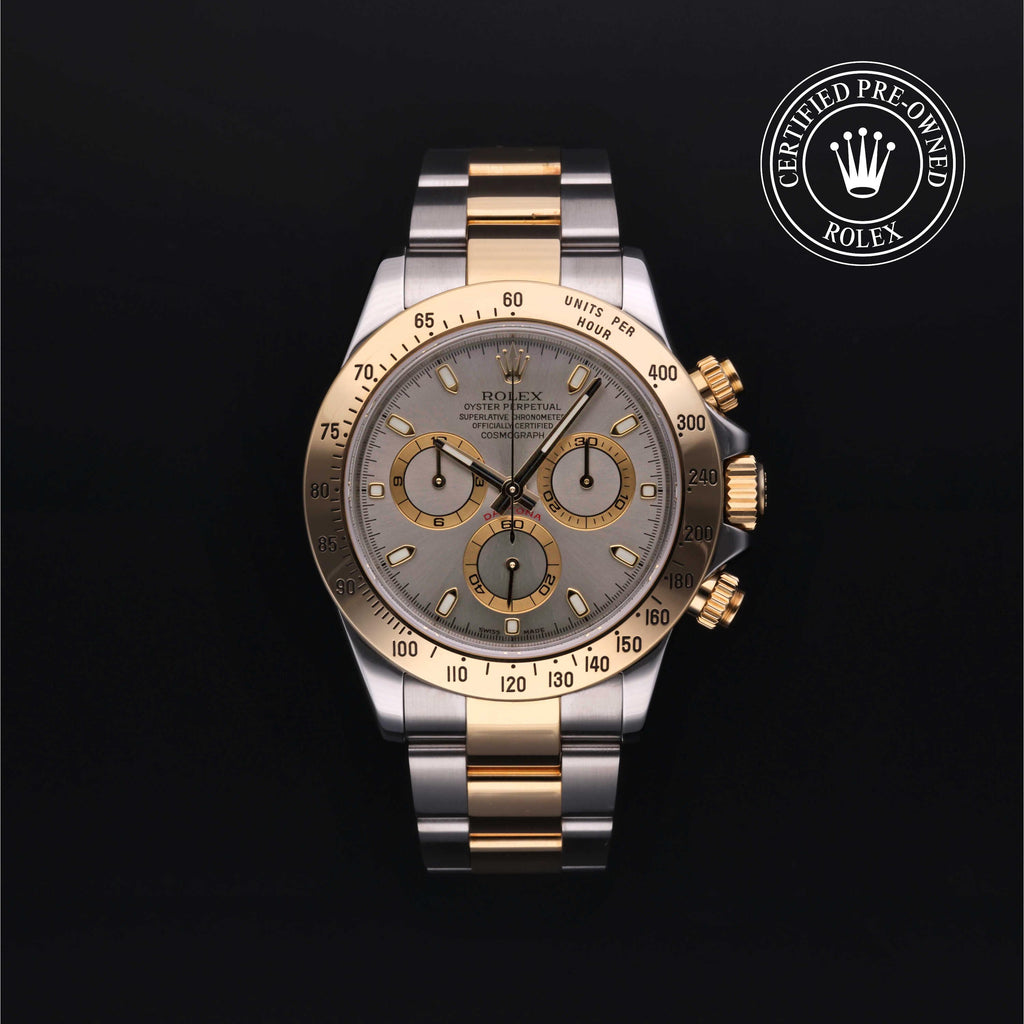 Rolex Certified Pre-owned Cosmograph Daytona 2004, 40 mm, Rolesor amarillo V002200621