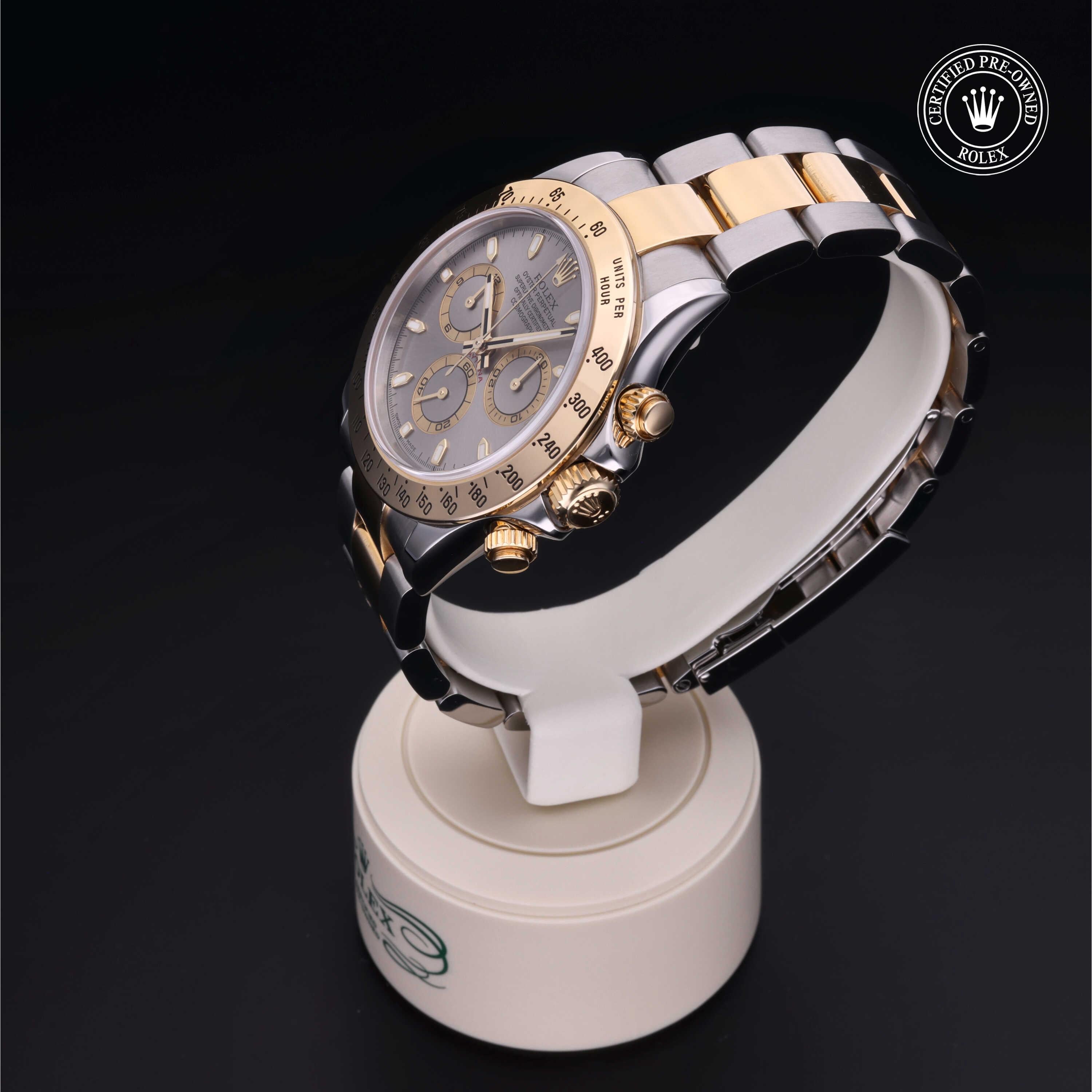 Rolex Certified Pre-owned Cosmograph Daytona 2004, 40 mm, Rolesor amarillo V002200621