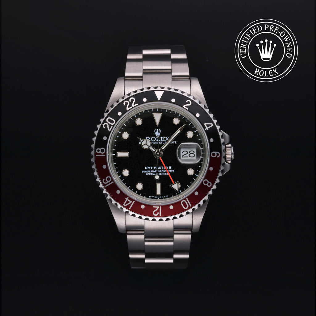 Rolex Certified Pre-owned GMT-Master II 1998, 40 mm, Acero V002200619