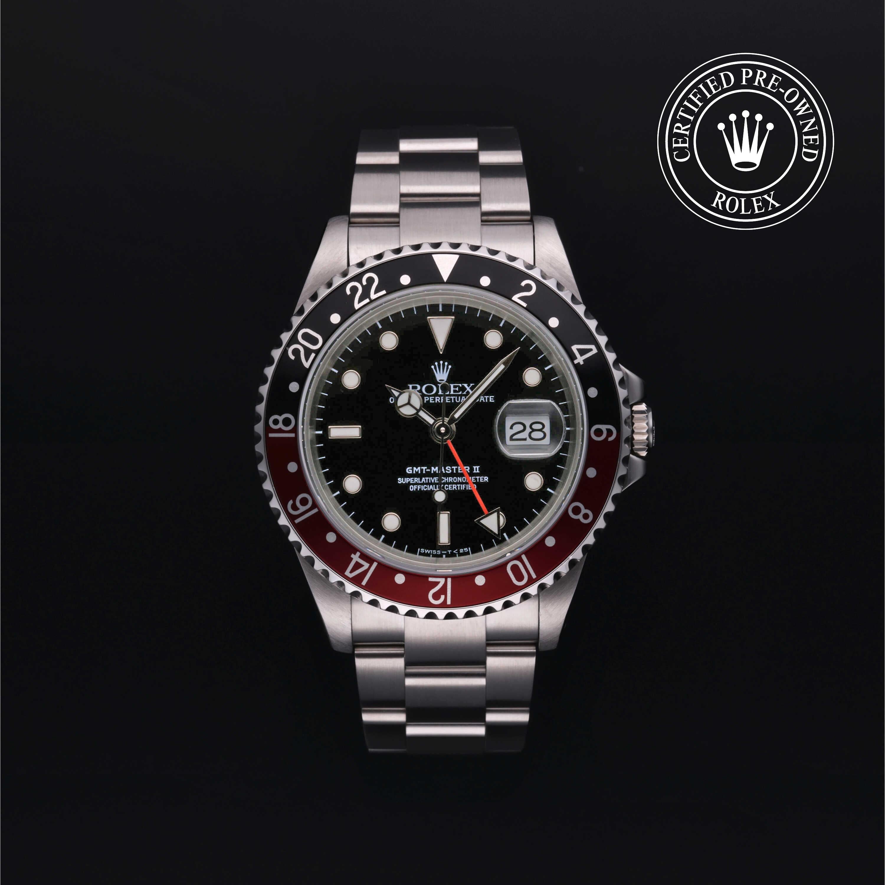 Rolex Certified Pre-owned GMT-Master II 1998, 40 mm, Acero V002200619