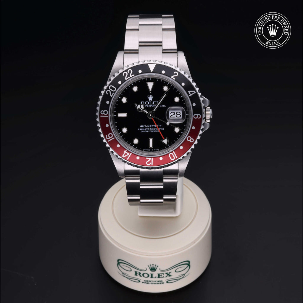 Rolex Certified Pre-owned GMT-Master II 1998, 40 mm, Acero V002200619
