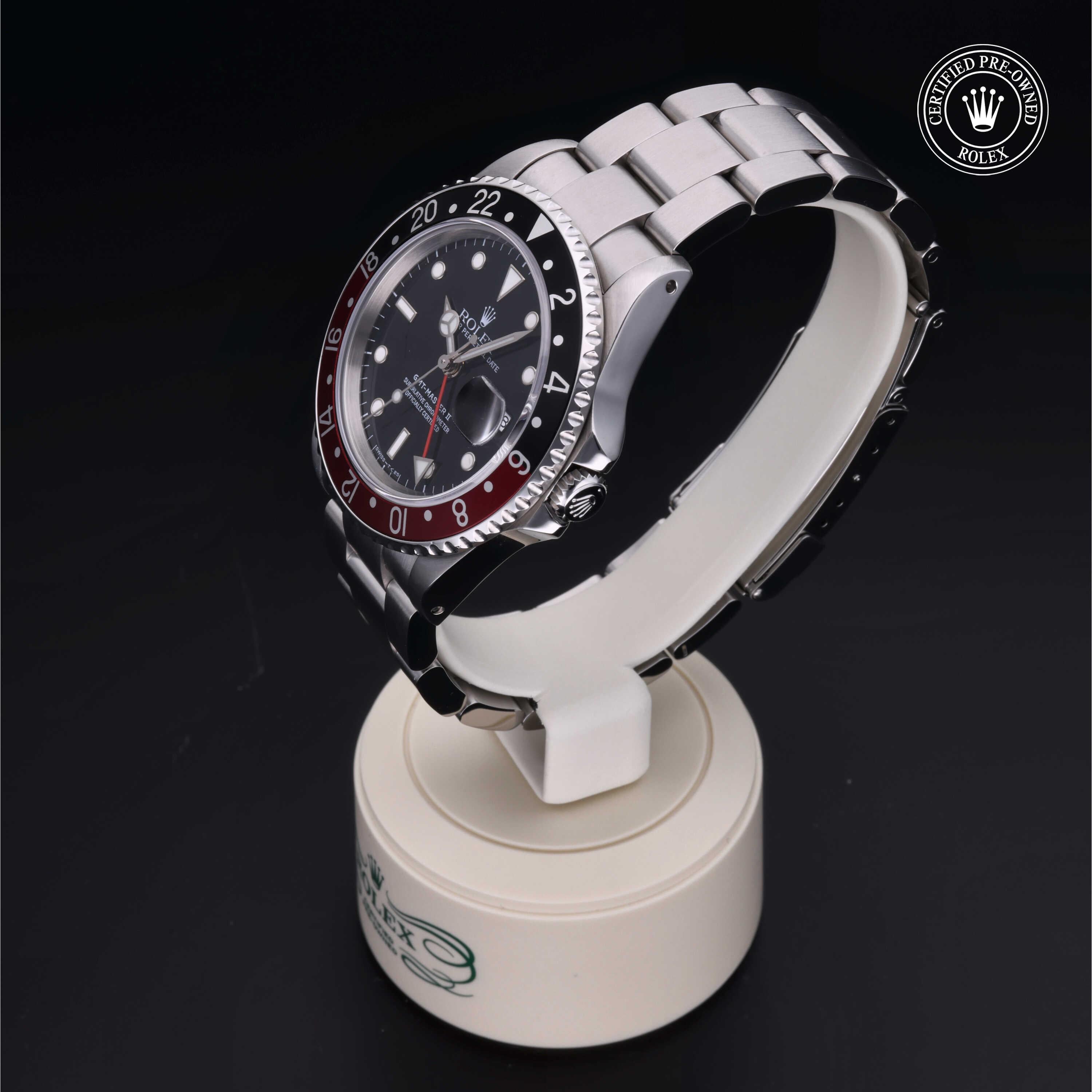 Rolex Certified Pre-owned GMT-Master II 1998, 40 mm, Acero V002200619