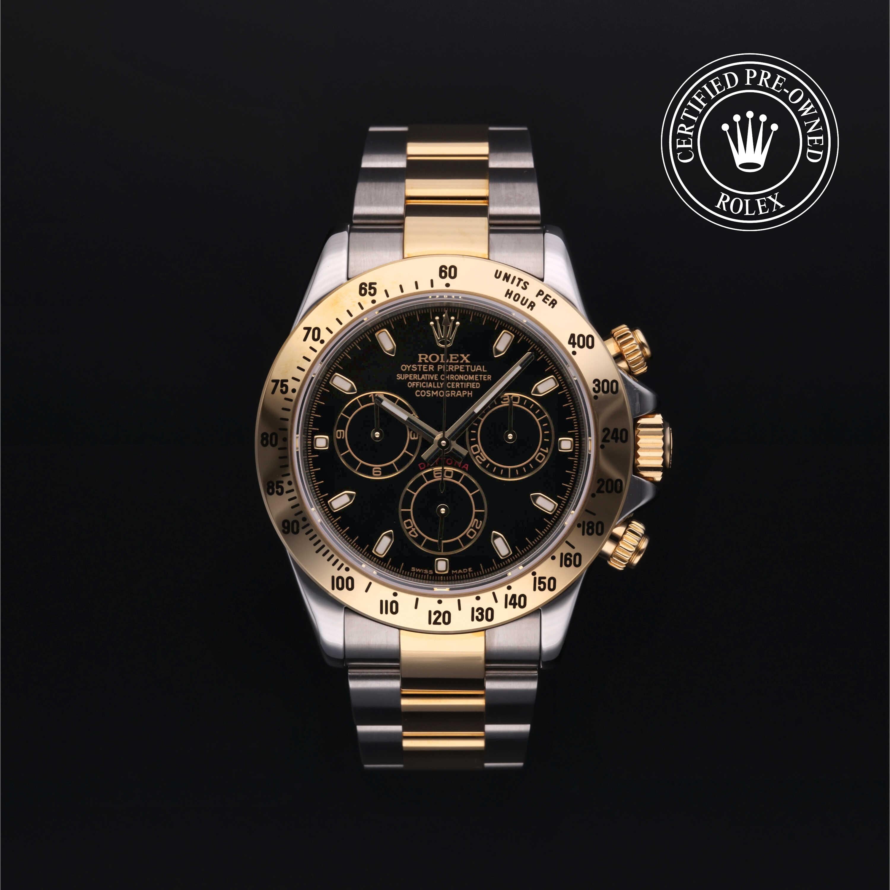 Rolex Certified Pre-owned Cosmograph Daytona 2005, 40 mm, Rolesor amarillo V002200630