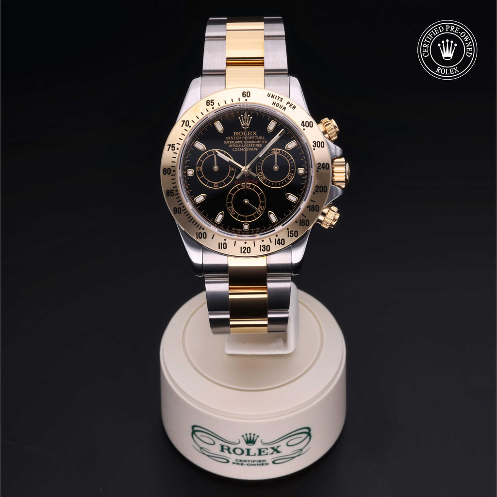 Rolex Certified Pre-owned Cosmograph Daytona 2005, 40 mm, Rolesor amarillo V002200630