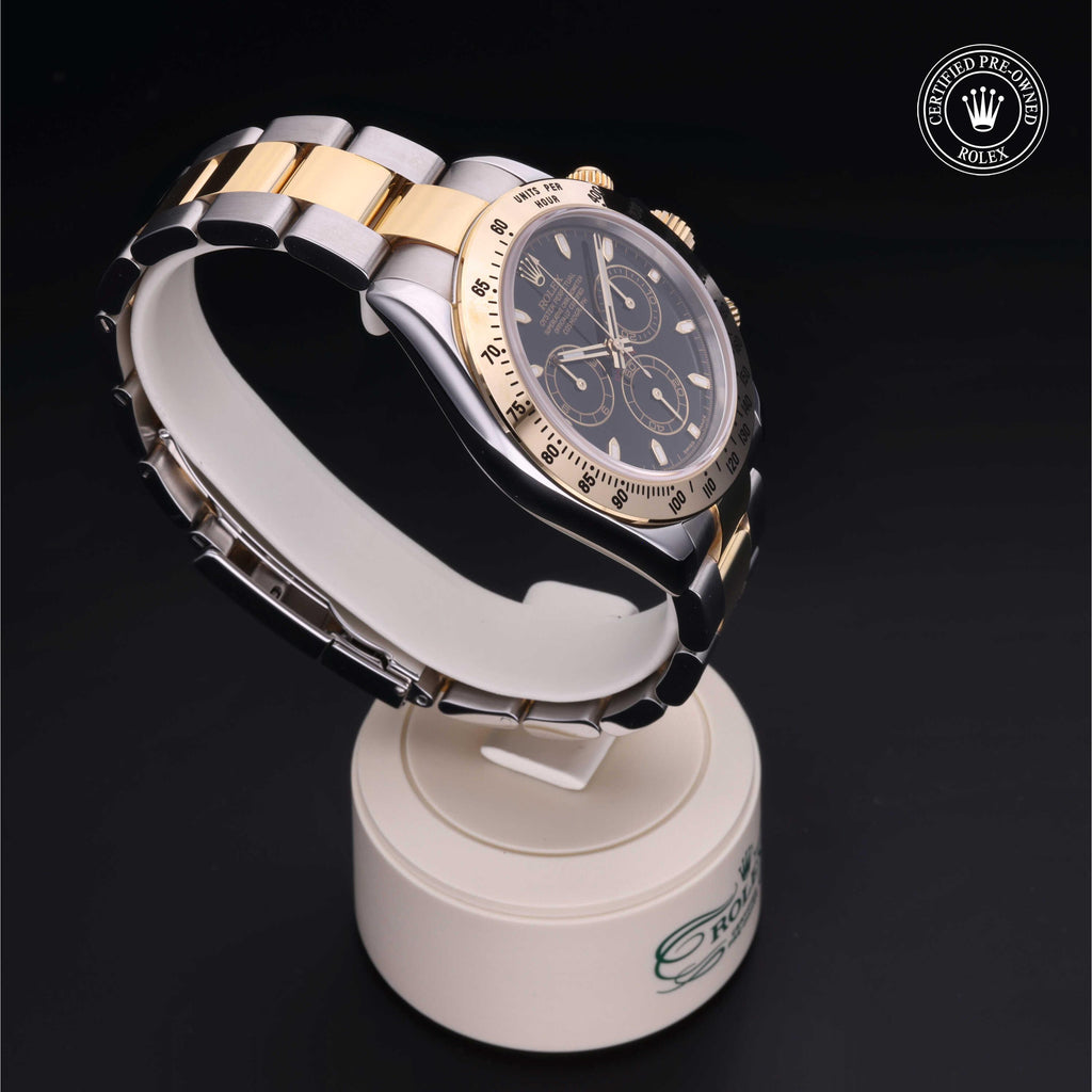 Rolex Certified Pre-owned Cosmograph Daytona 2005, 40 mm, Rolesor amarillo V002200630