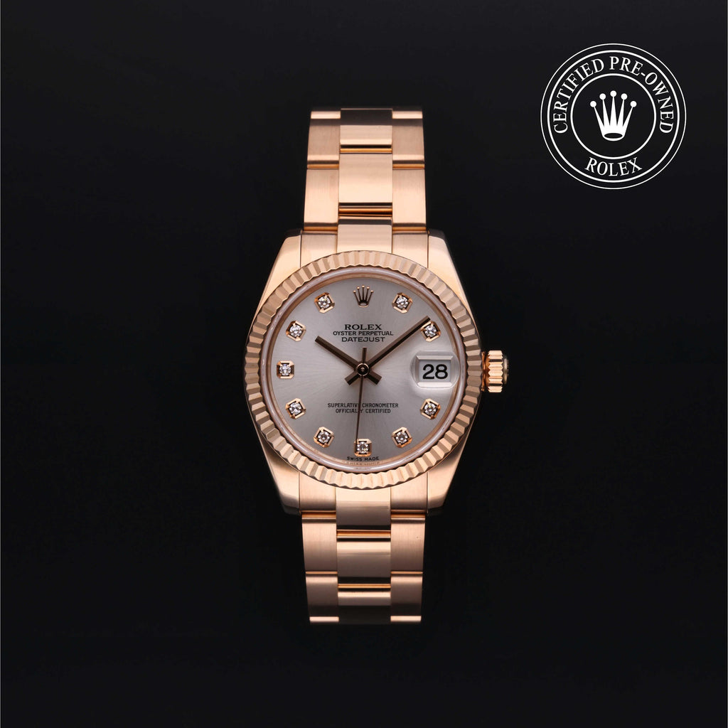 Rolex Certified Pre-owned Datejust 31 2006, 31 mm, Oro rosa V002200631