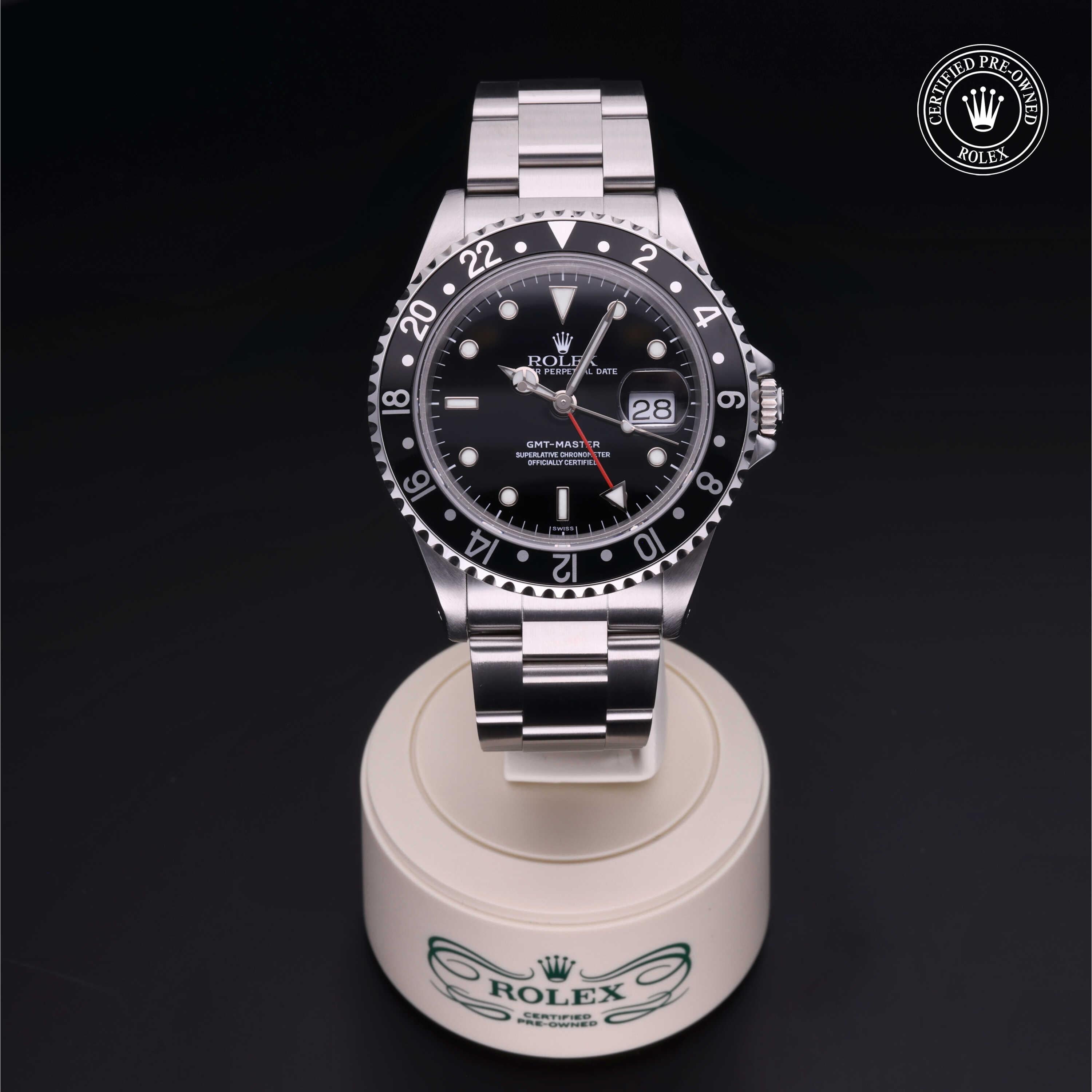 Rolex Certified Pre-owned GMT-Master 1990, 40 mm, Acero V002200654