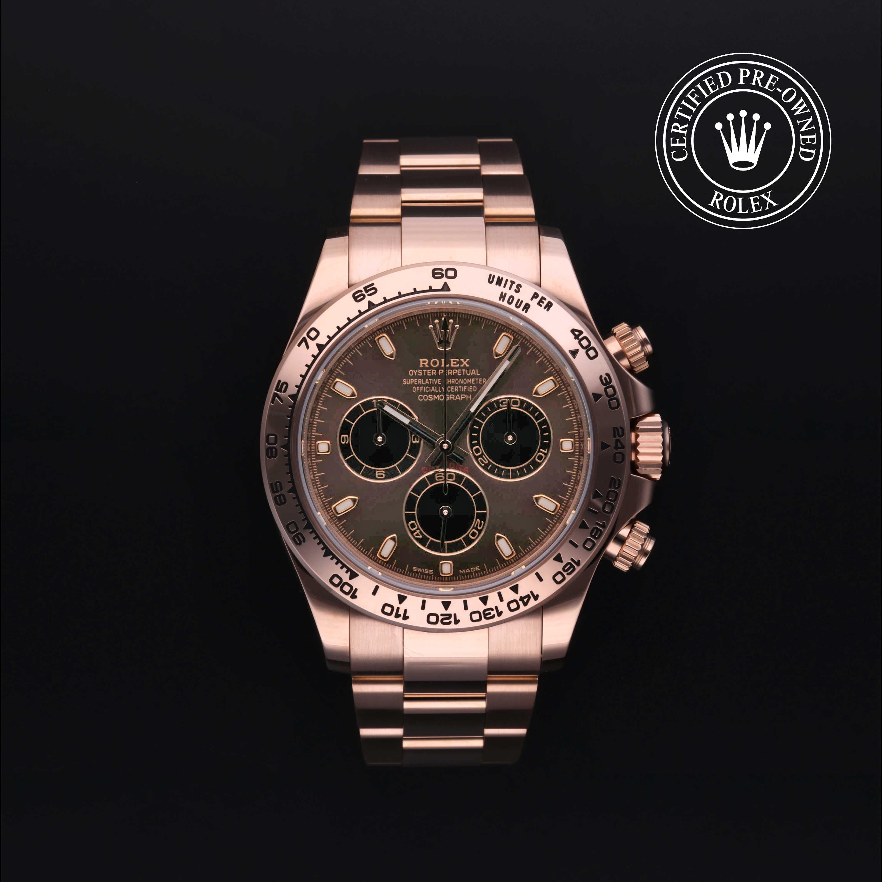 Rolex Certified Pre-owned Cosmograph Daytona 2021, 40 mm, Oro rosa V002200666