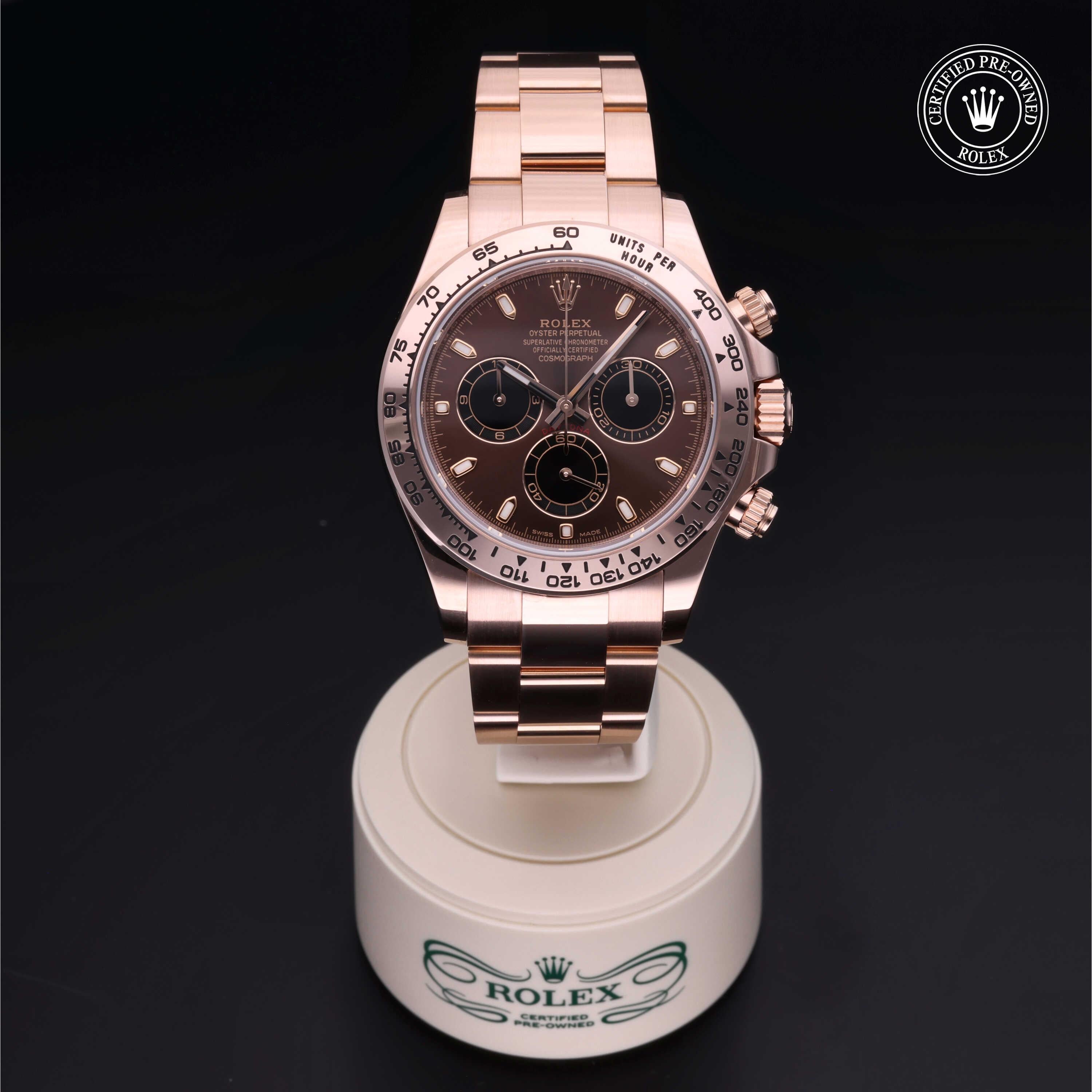 Rolex Certified Pre-owned Cosmograph Daytona 2021, 40 mm, Oro rosa V002200666
