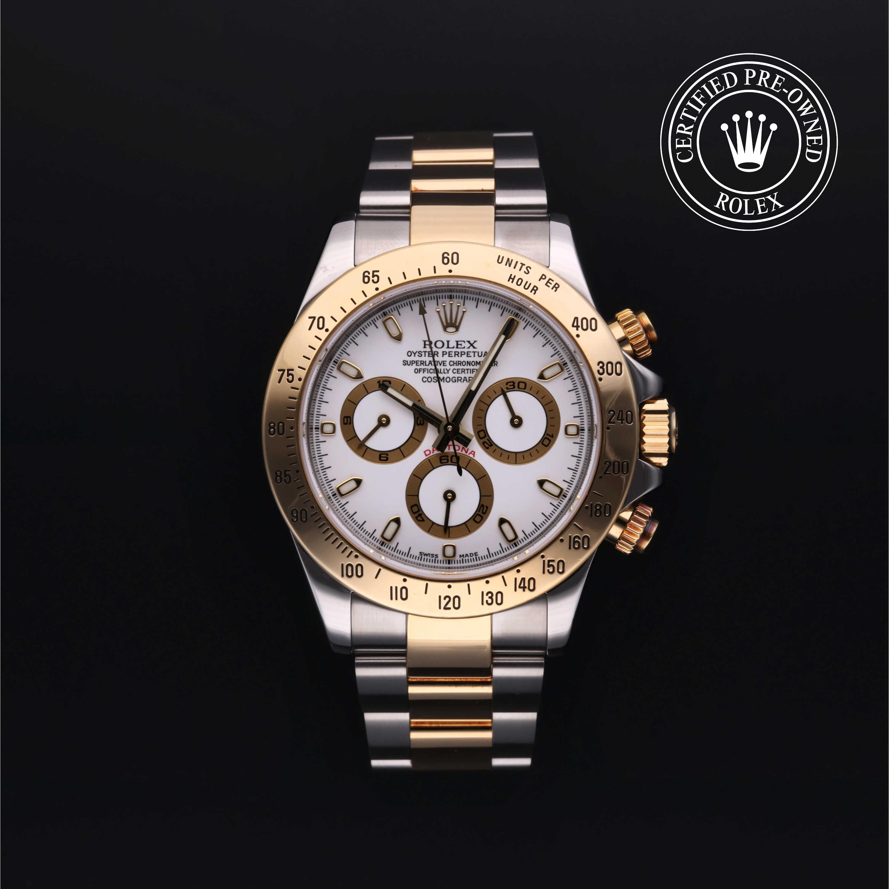 Rolex Certified Pre-owned Cosmograph Daytona 2005, 40 mm, Rolesor amarillo V002200708