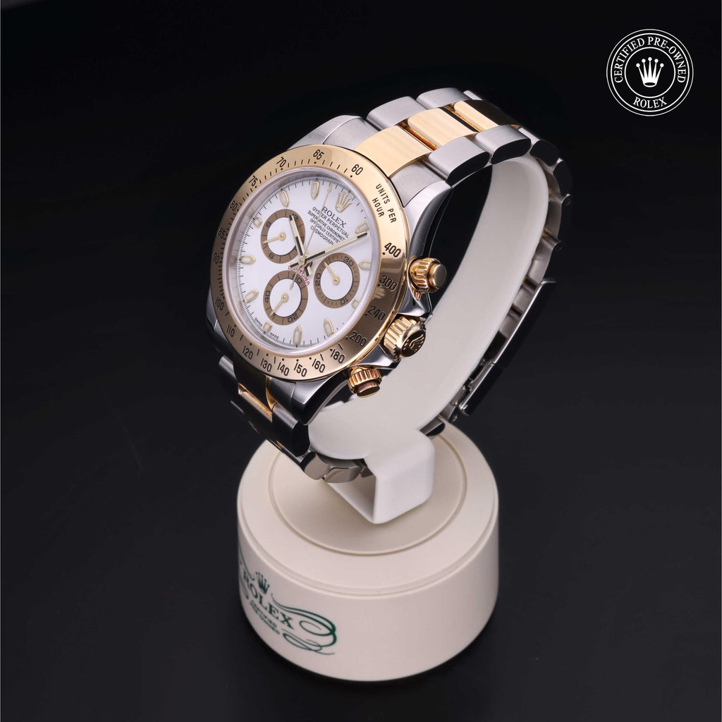 Rolex Certified Pre-owned Cosmograph Daytona 2005, 40 mm, Rolesor amarillo V002200708