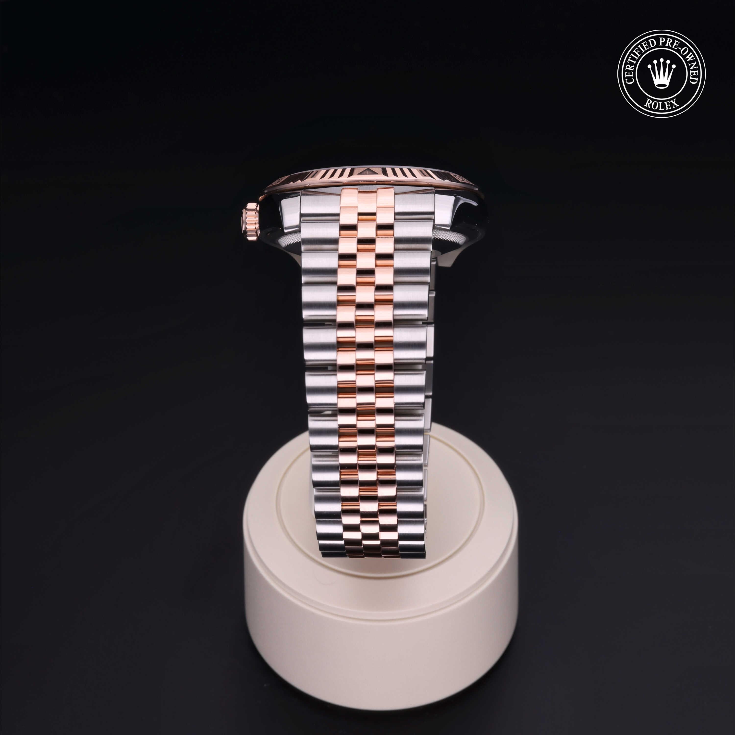 Rolex Certified Pre-owned Datejust Turn-O-Graph 2007, 36 mm, Rolesor rosa V002200671