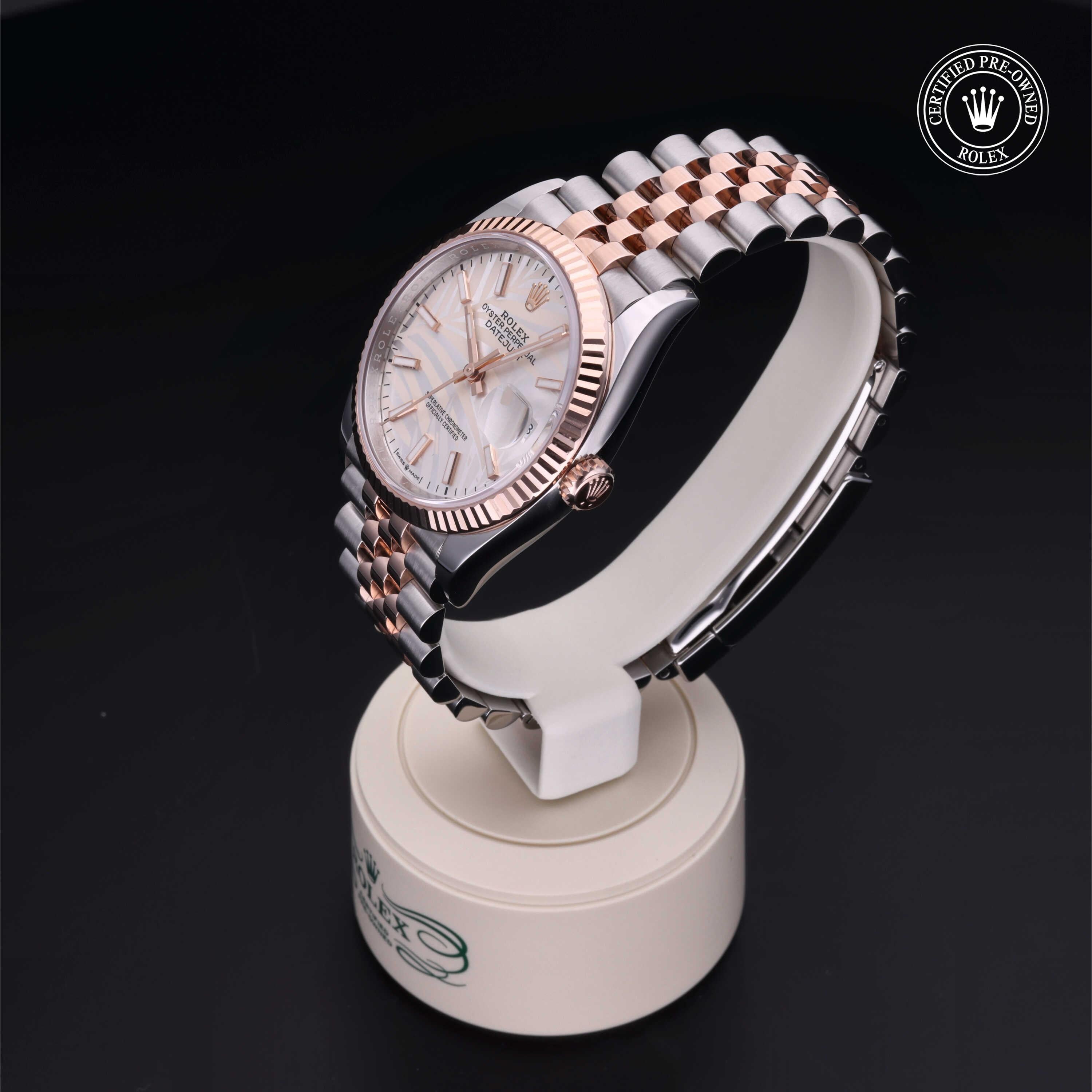 Rolex Certified Pre-owned Datejust 36 2022, 36 mm, Rolesor rosa V002200675