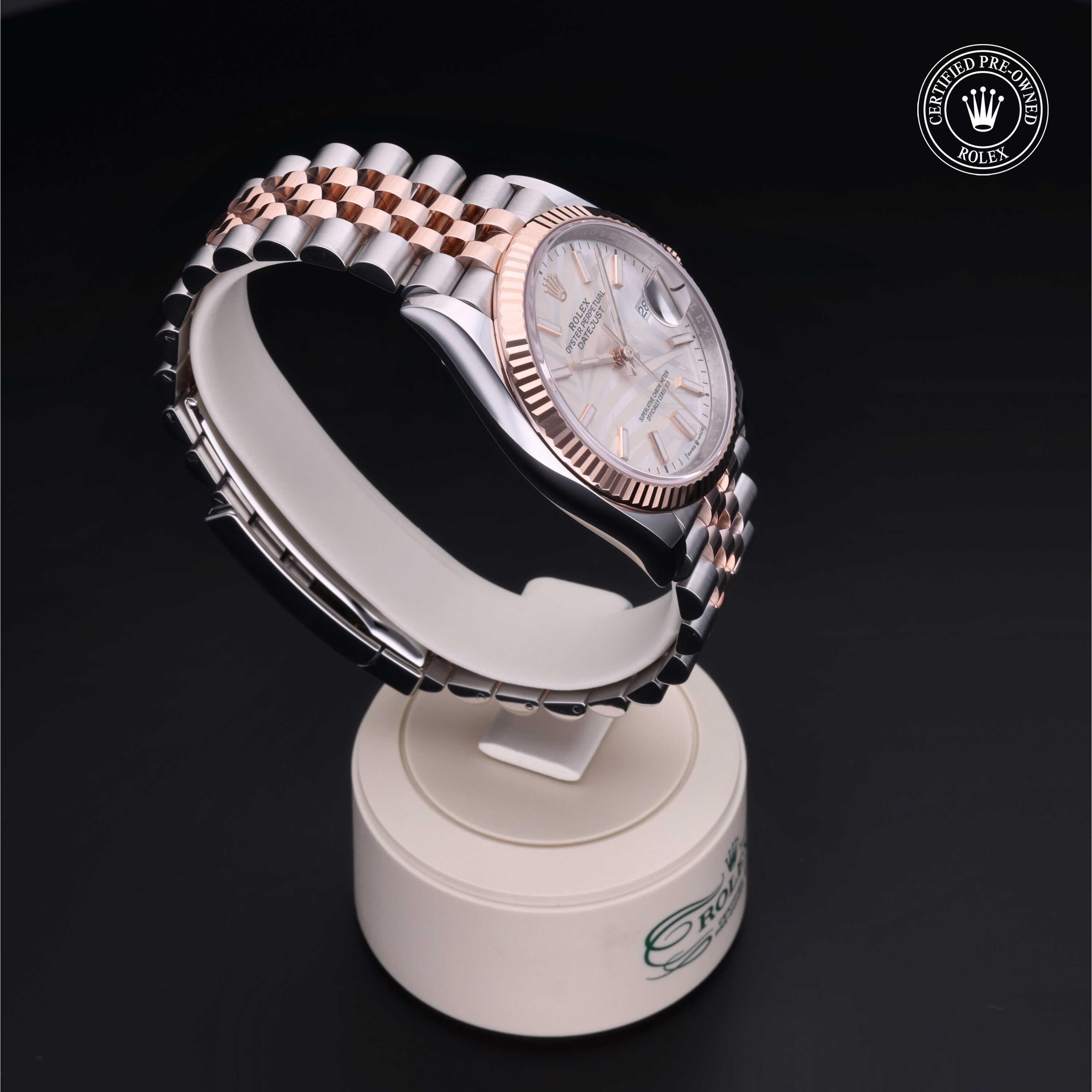 Rolex Certified Pre-owned Datejust 36 2022, 36 mm, Rolesor rosa V002200675