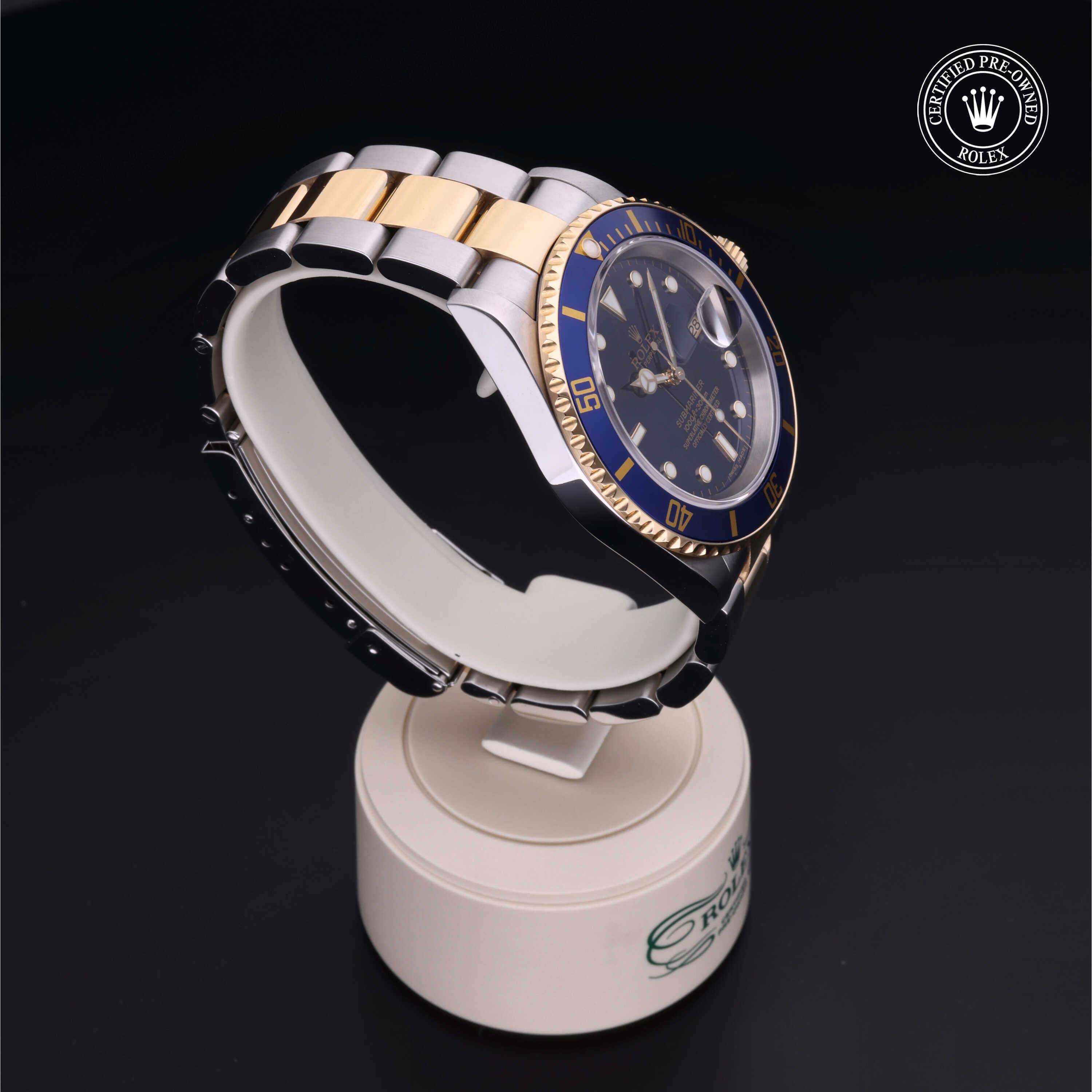 Rolex Certified Pre-owned Submariner Date 2007, 40 mm, Rolesor amarillo V002200694