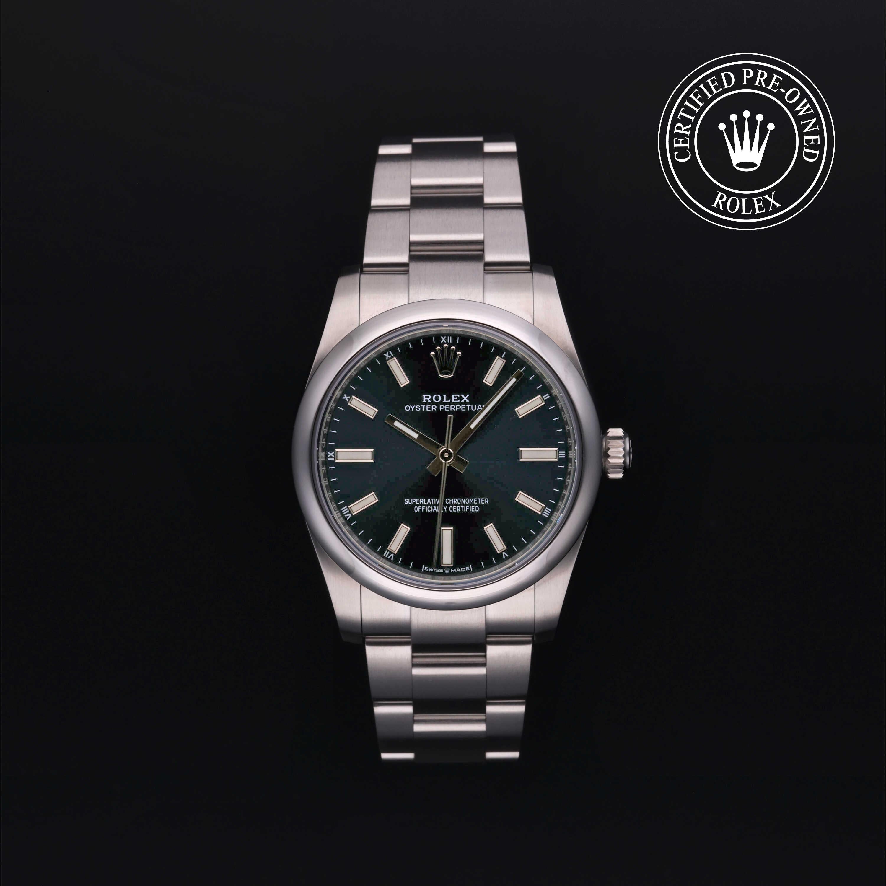 Rolex Certified Pre-owned Oyster Perpetual 34 2023, 34 mm, Acero V002200701