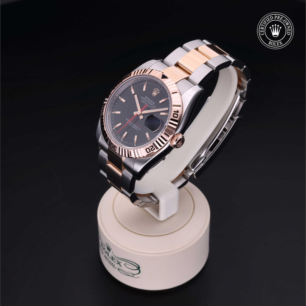 Rolex Certified Pre-owned Datejust Turn-O-Graph 2005, 36 mm, Rolesor rosa V002200699